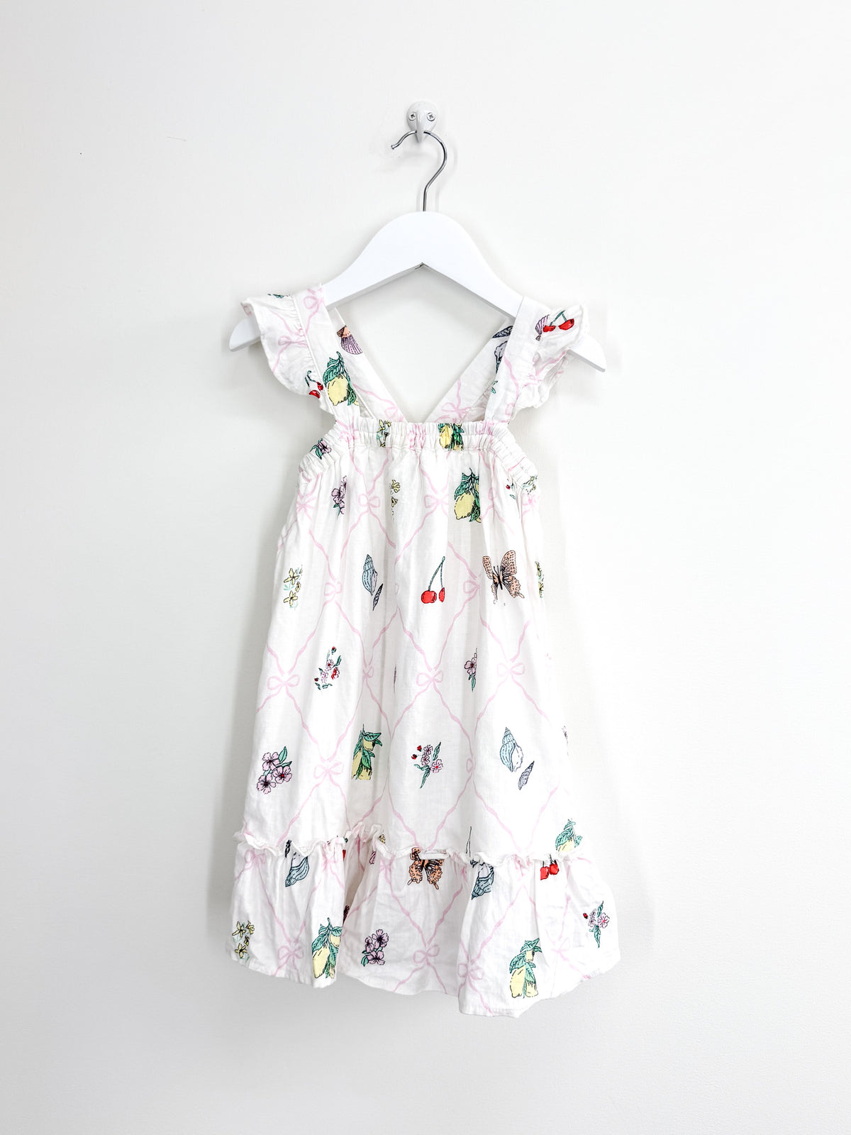 Cotton On Kids linen lined summer dress (2y)