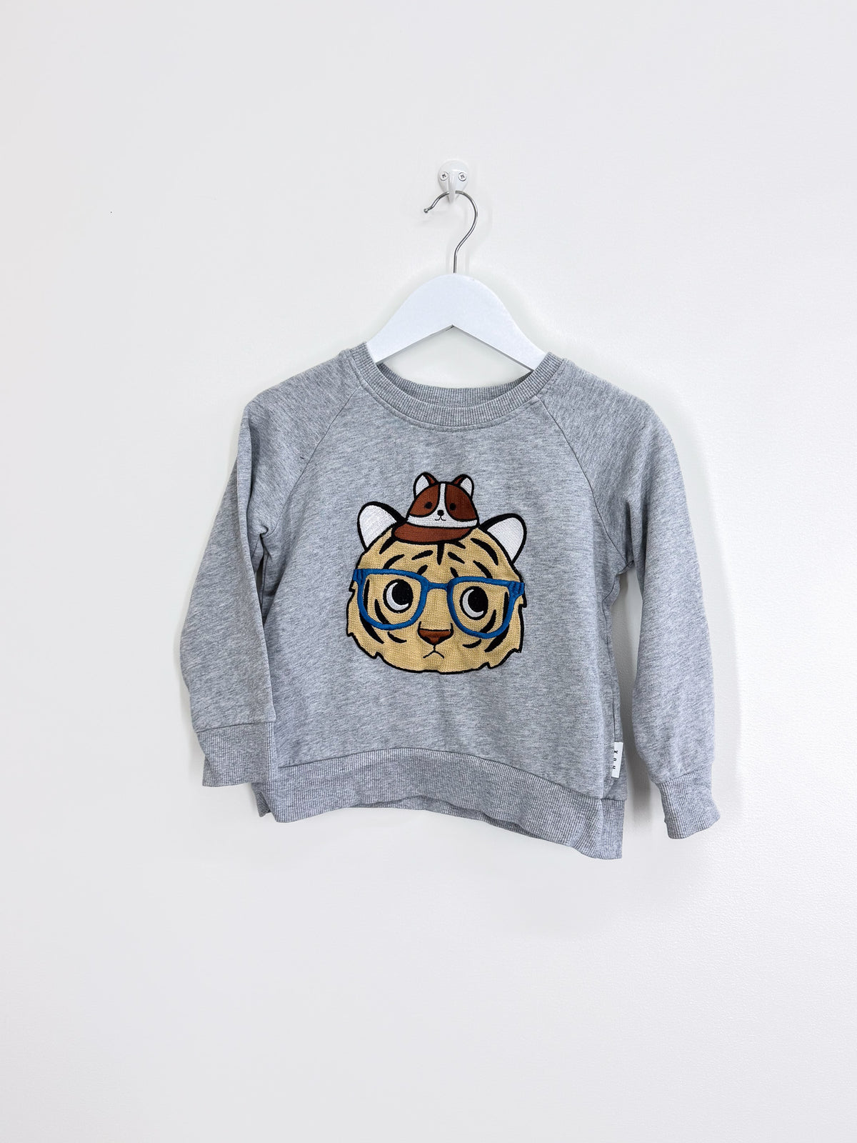Hux organic wildcat sweatshirt (4y)