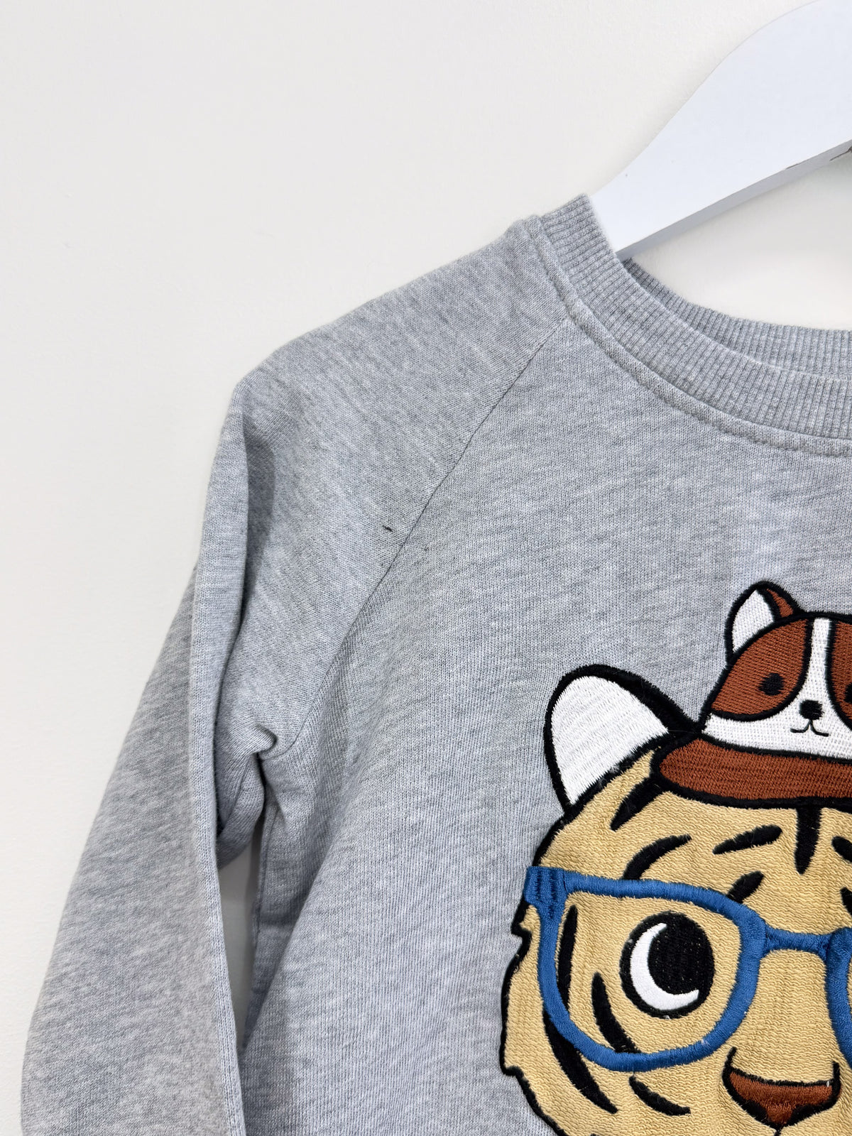 Hux organic wildcat sweatshirt (4y)