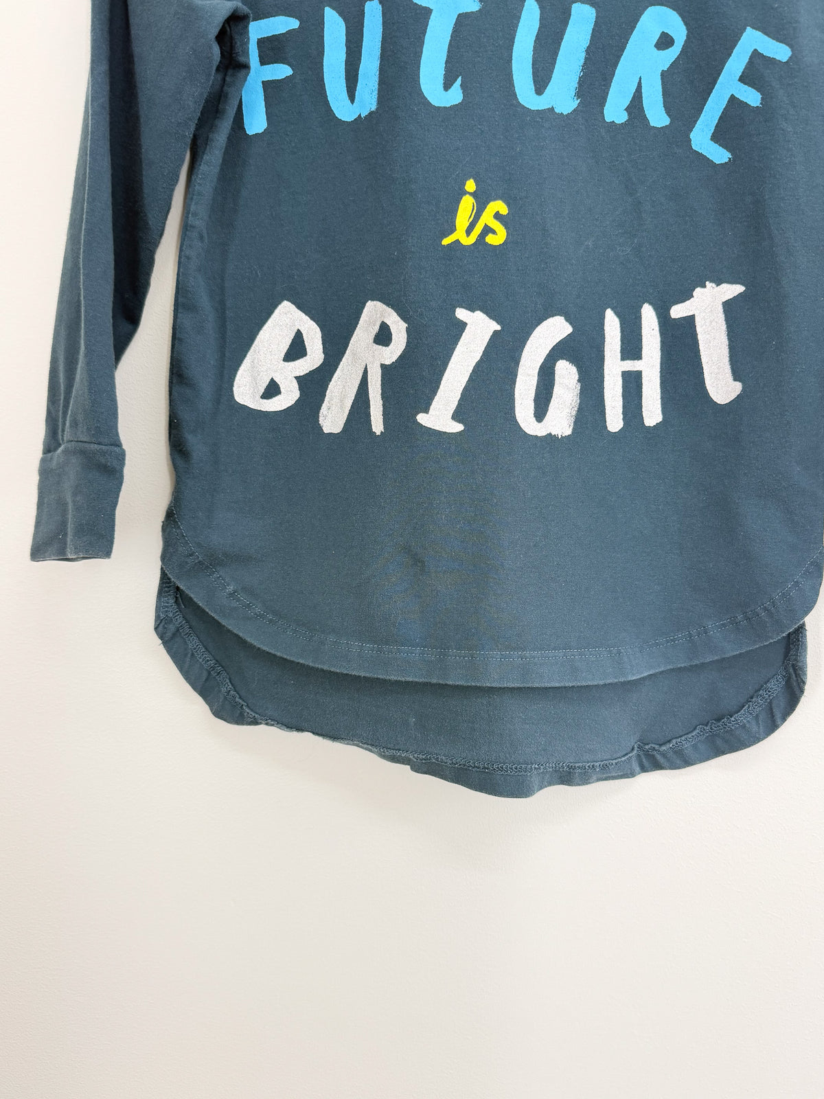 Minti the future is bright long sleeve tee (4y)