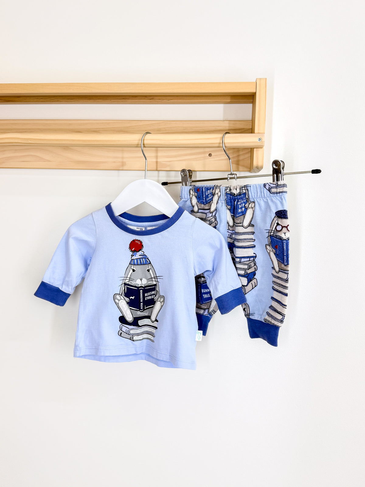 Peter Alexander bunny bedtime stories PJ set (0-3m)