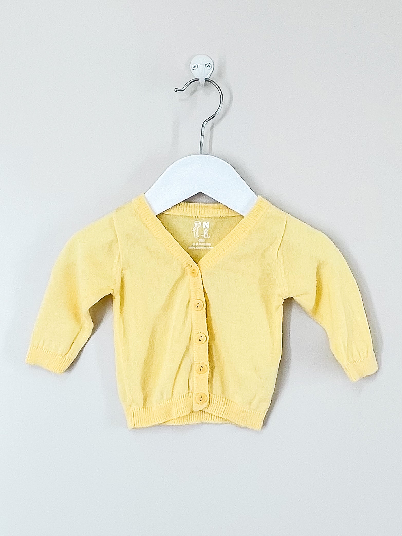 Nature Baby organic lightweight cardigan (3-6m)