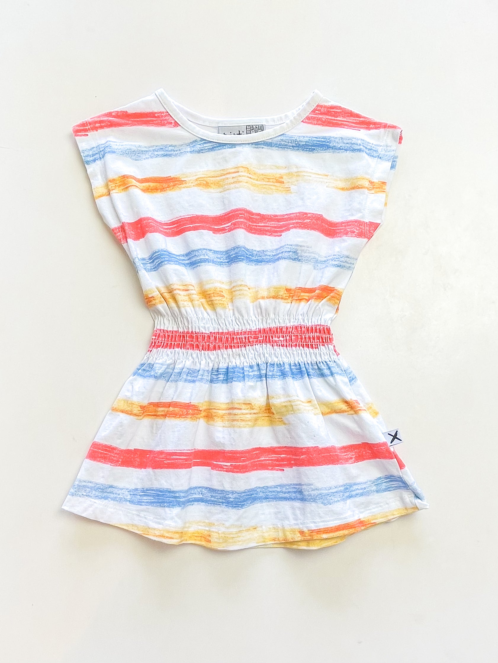 Minti candy stripe dress (2y)