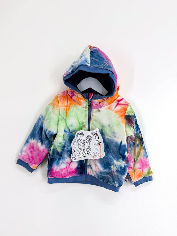 BNWT Minti magic padded velvet jacket (2y)
