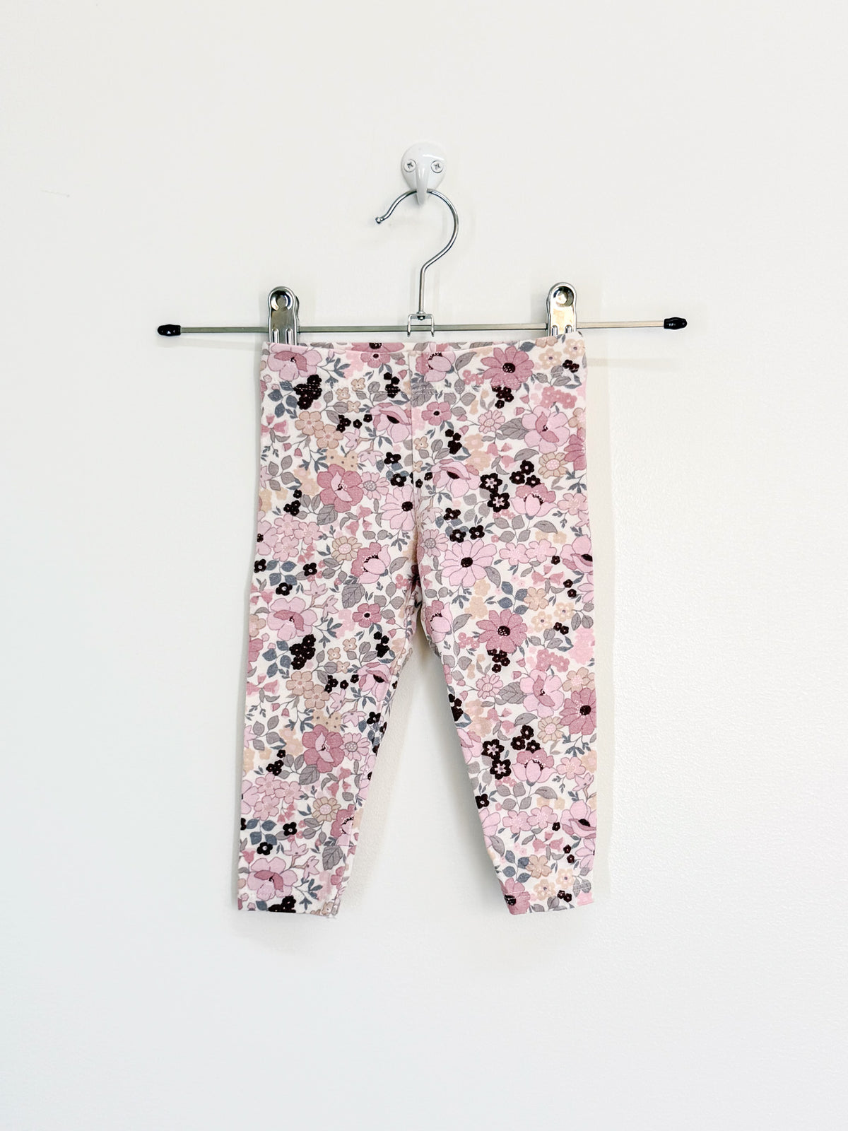 Country Road organic floral leggings (3-6m)