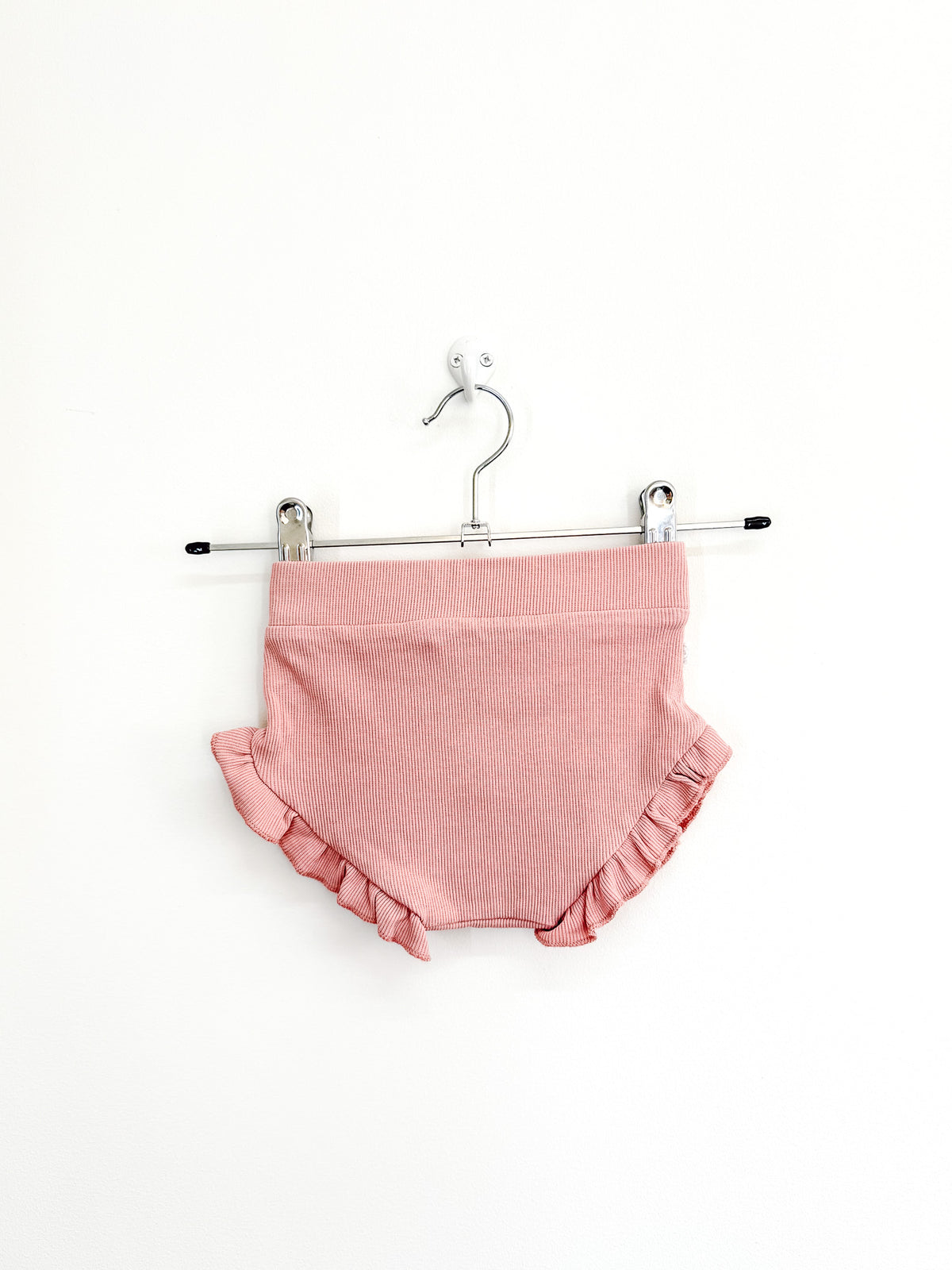 Snuggle Hunny organic rib frill bloomers (6-12m)