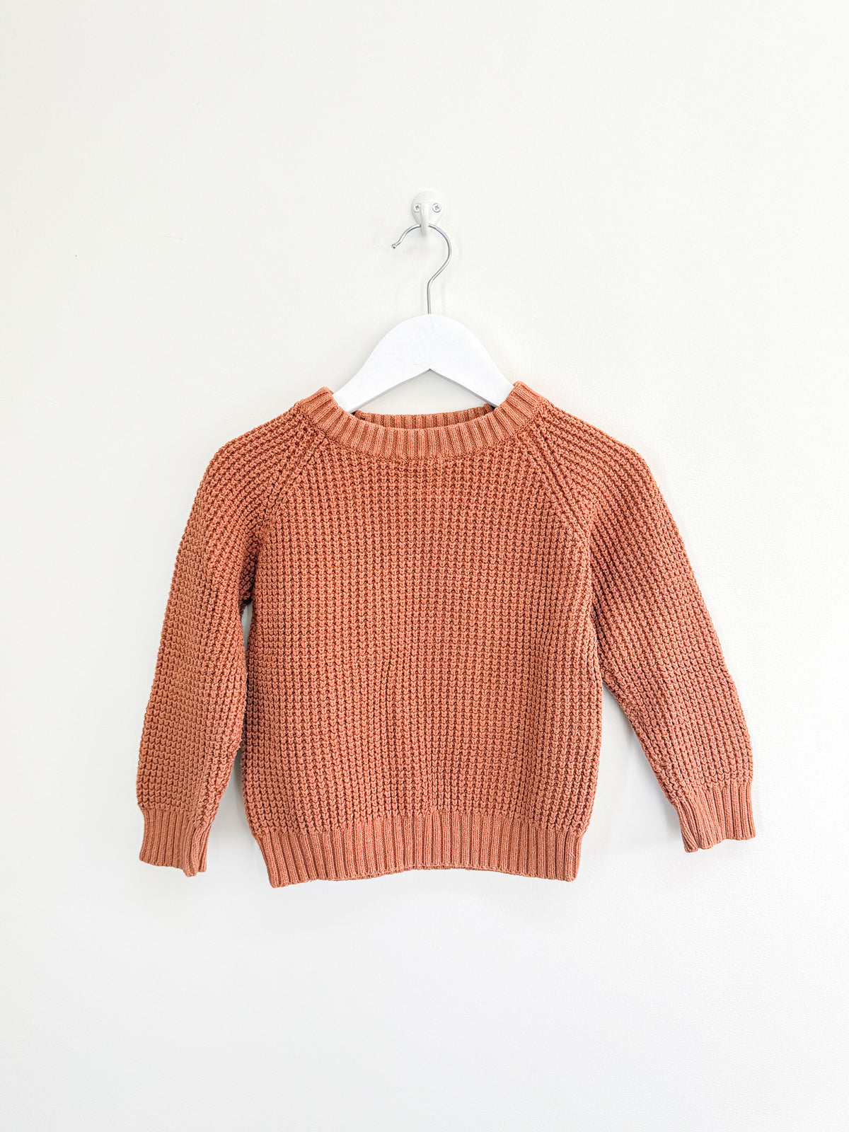Jamie Kay barnaby knit pullover - cooper marle (5y)