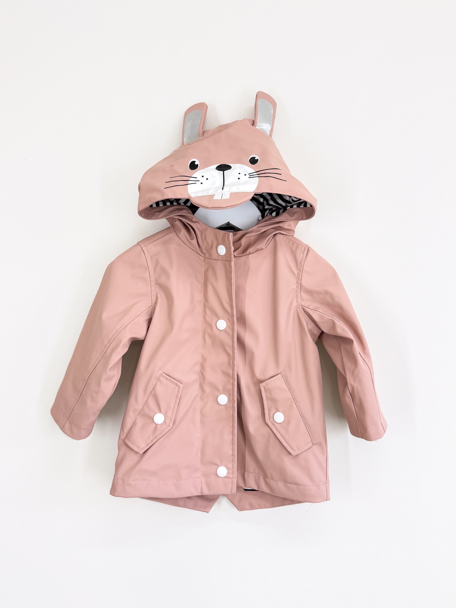 Teeny Weeny bunny rain jacket (18-24m)