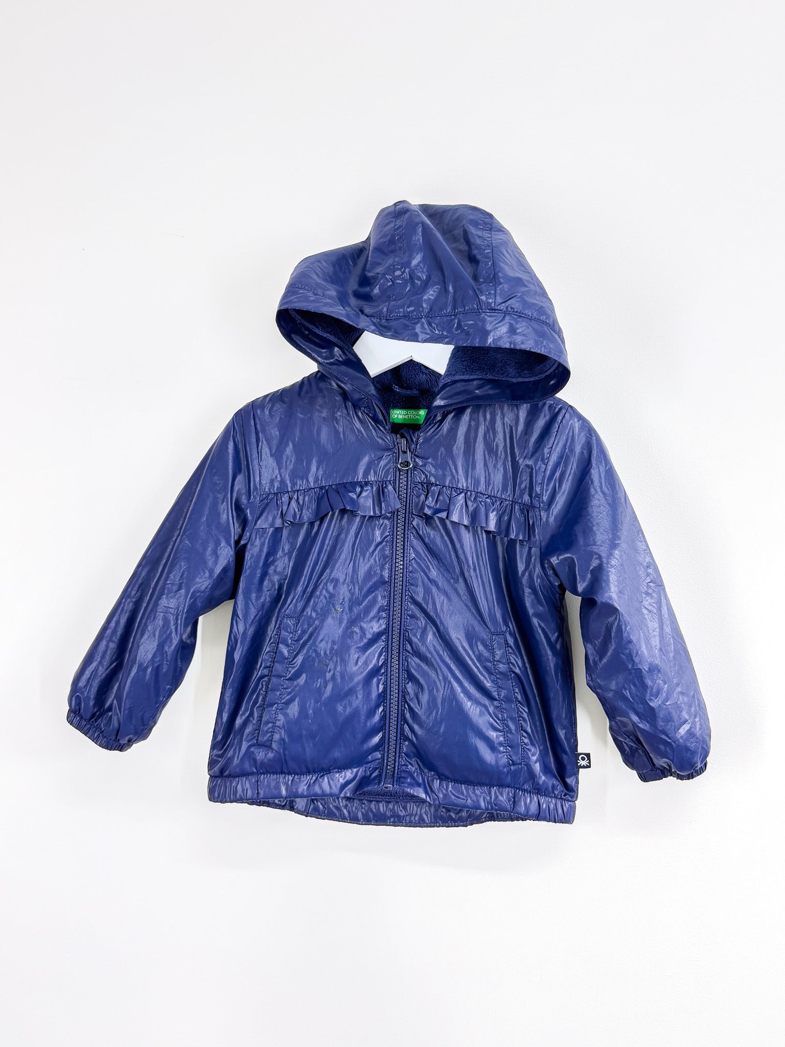 United Color Of Benetton fleece lined jacket (18-24m)