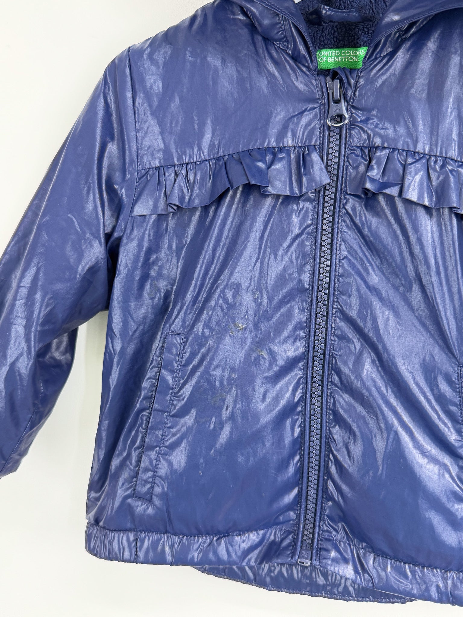 United Color Of Benetton fleece lined jacket (18-24m)