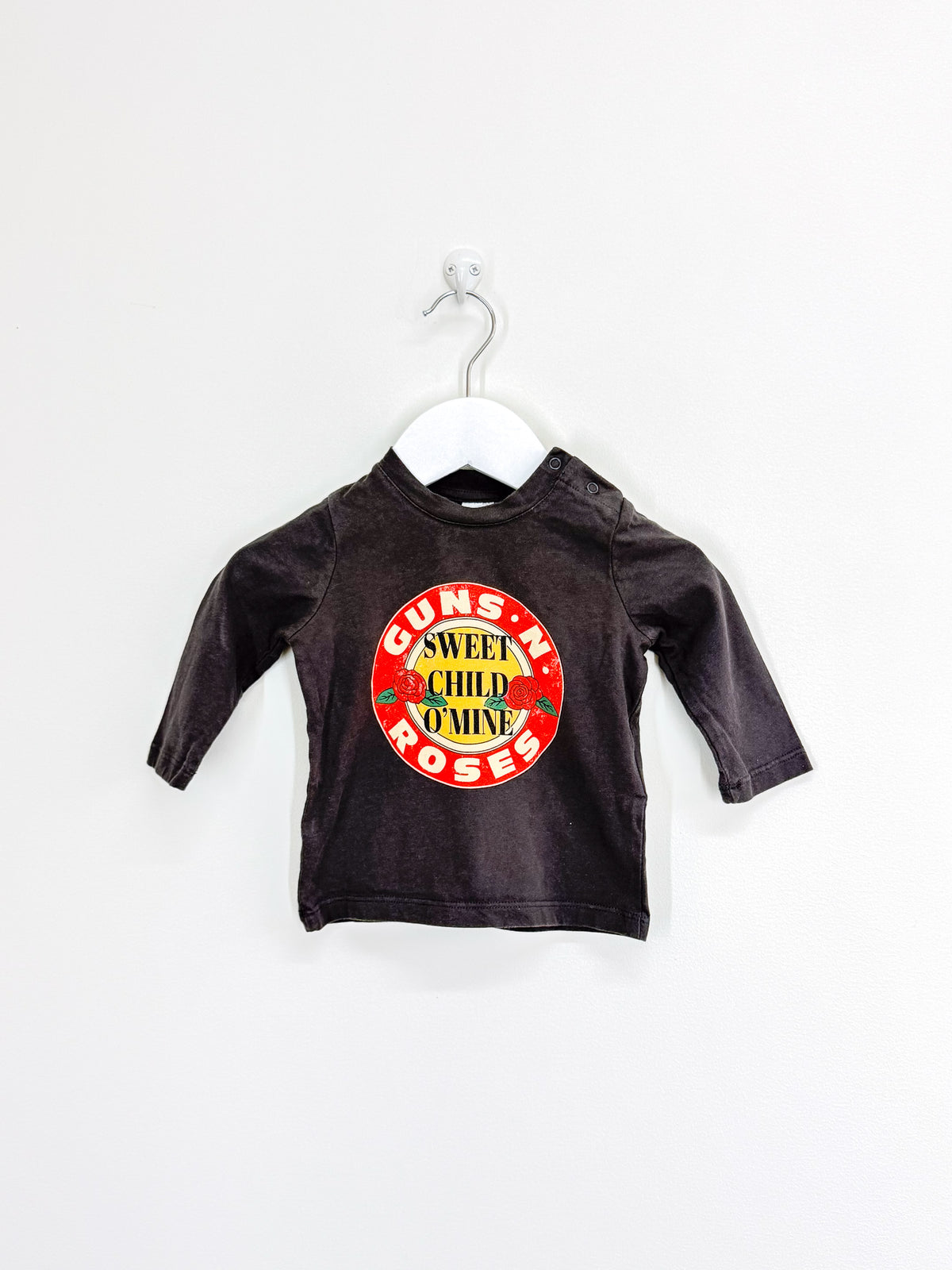 Cotton On Kids x Guns N Roses long sleeve tee (3-6m)
