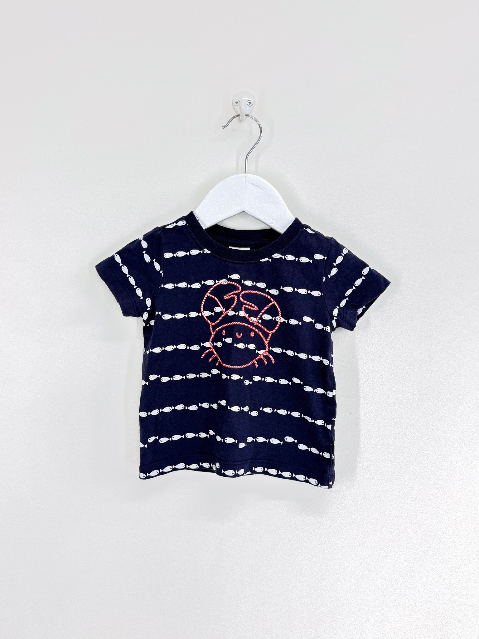 Teeny Weeny fish tee (6-12m)