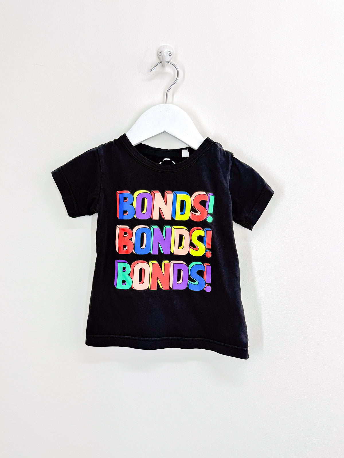 Bonds logo crew tee (12-18m)