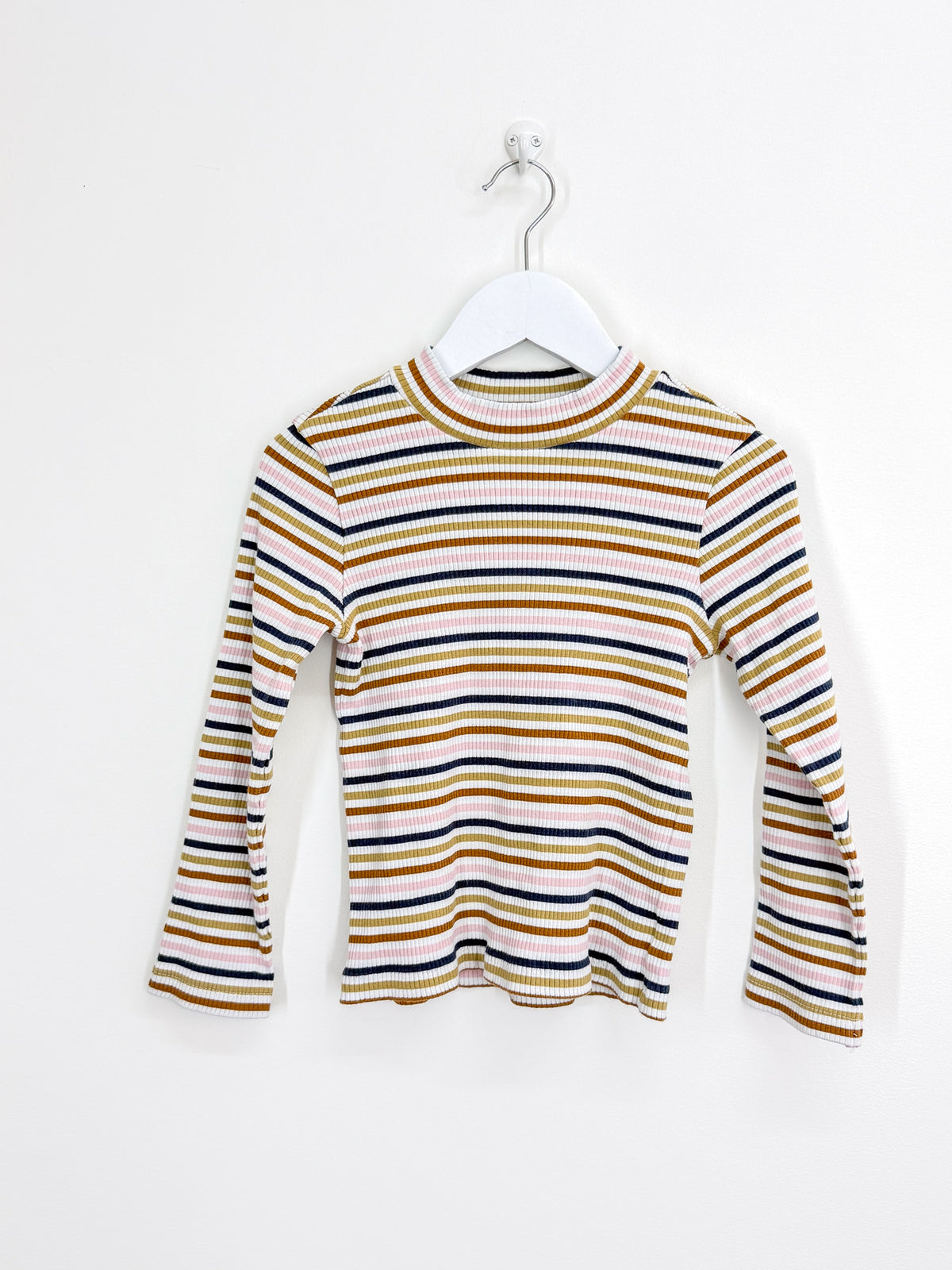 Mac & Ellie striped rib tee (8y)