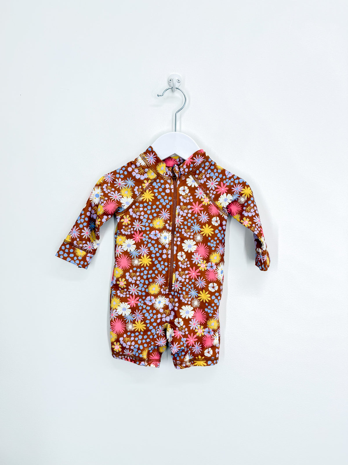Cotton On Kids x Sage Clare long sleeve swimsuit (3-6m)
