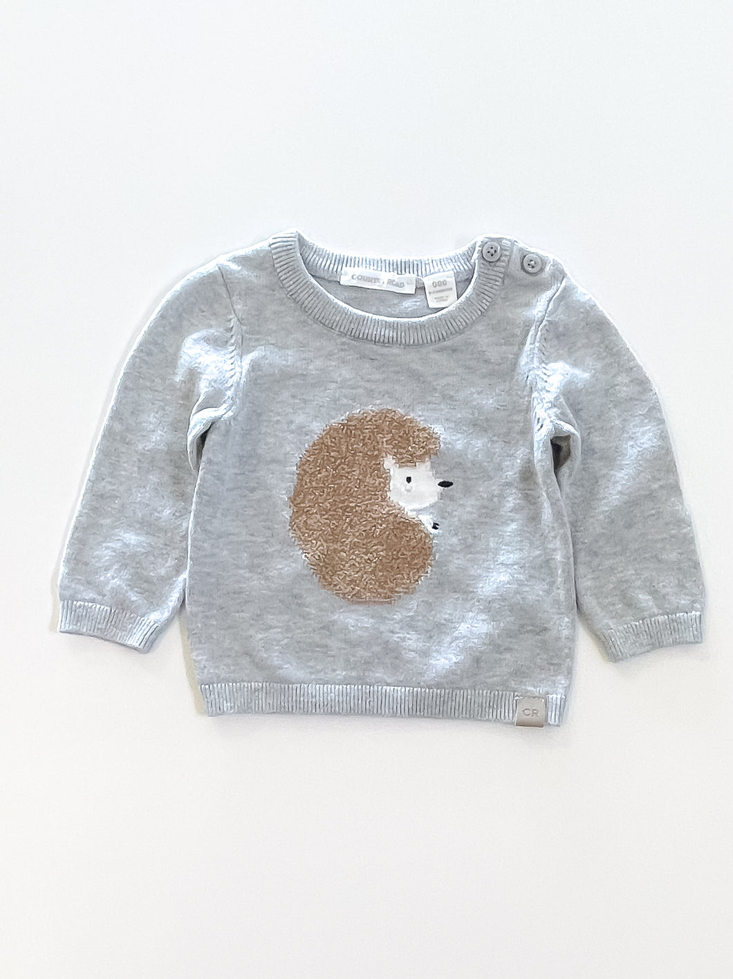 H&M sequin star light cotton knit pullover (5-6y)