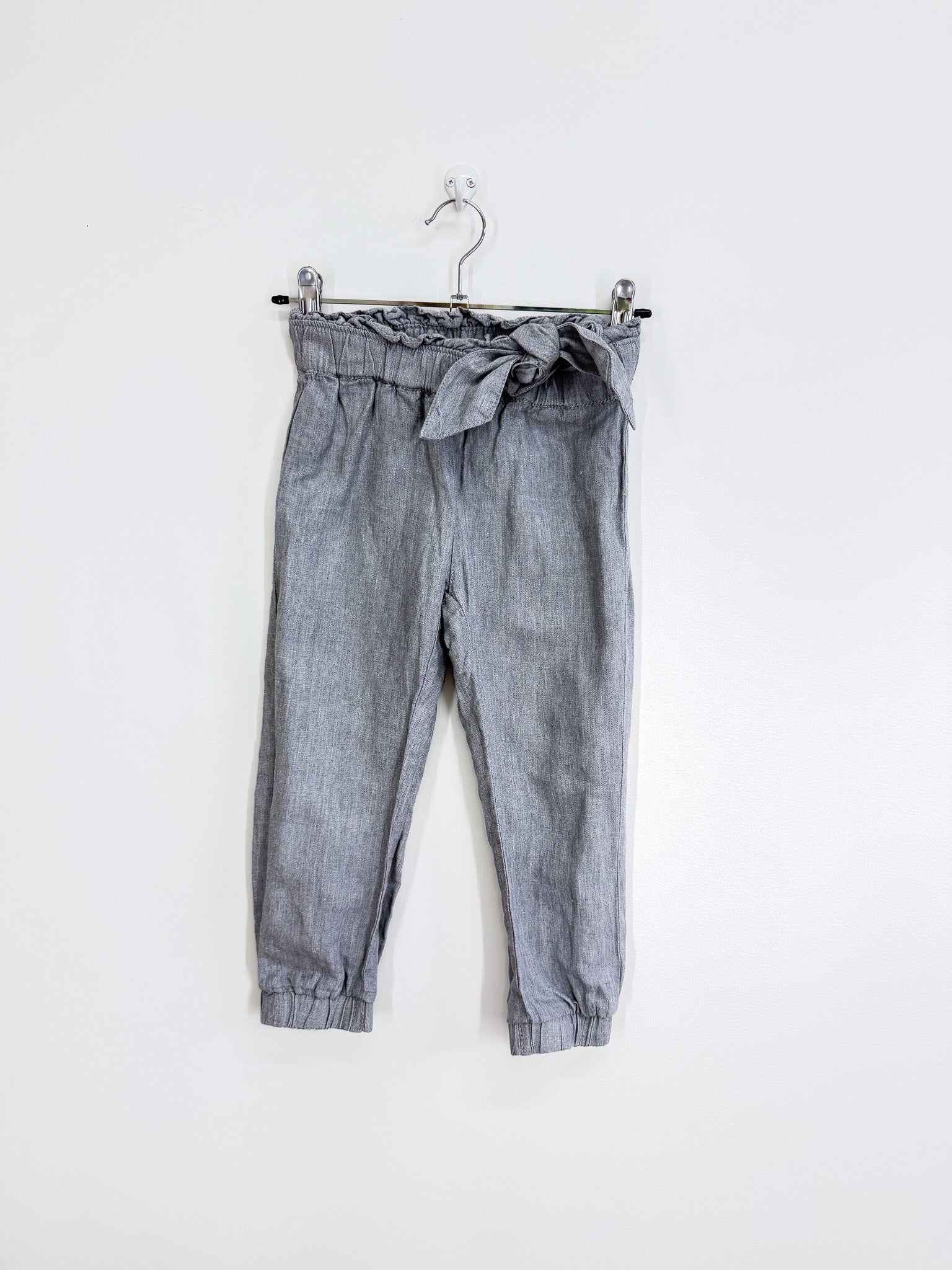 Country Road linen blend paperbag pants (4y)