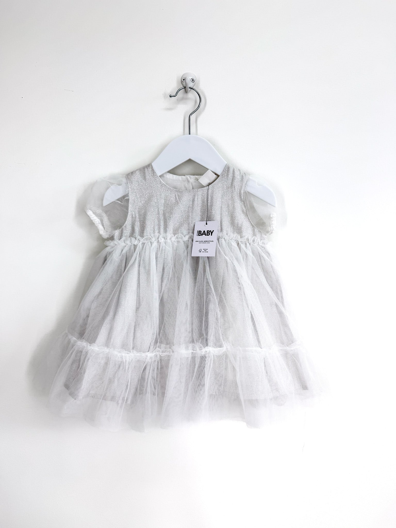 BNWT Cotton On Kids tallulah tulle dress (6-12m)