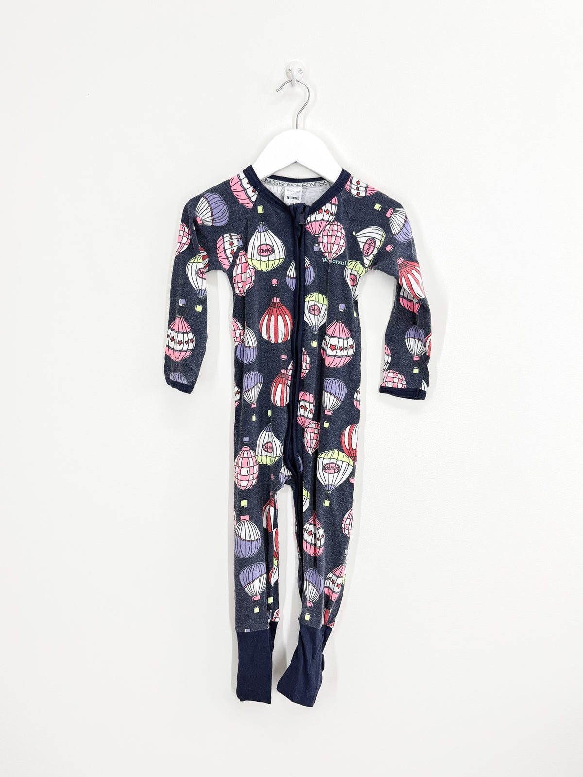 Bonds wondersuit - hot air balloons (18-24m)