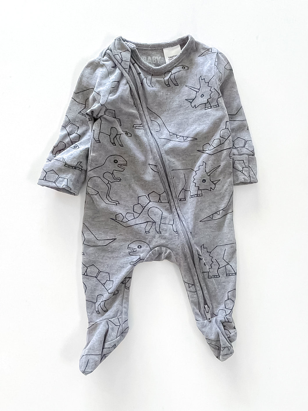 Fold over ribbed pants (3-6m)