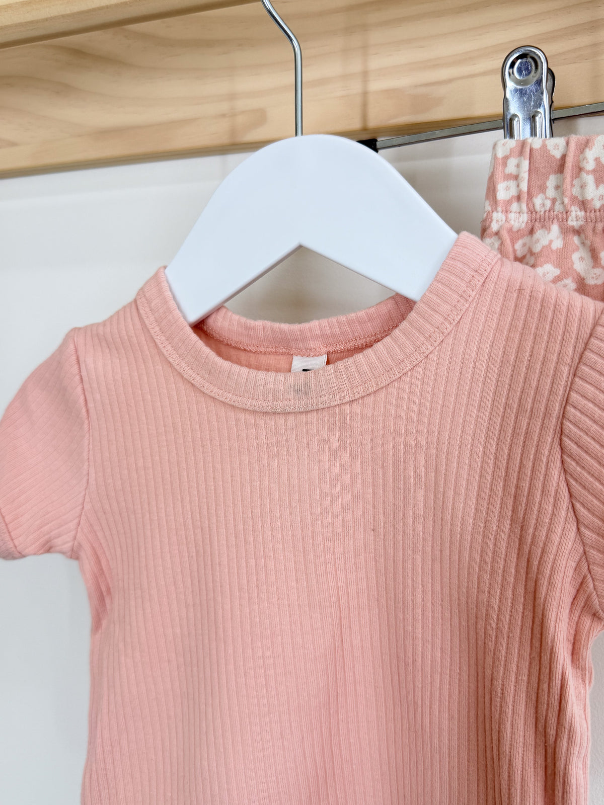 Hux organic tee & bloomers set (3-6m)
