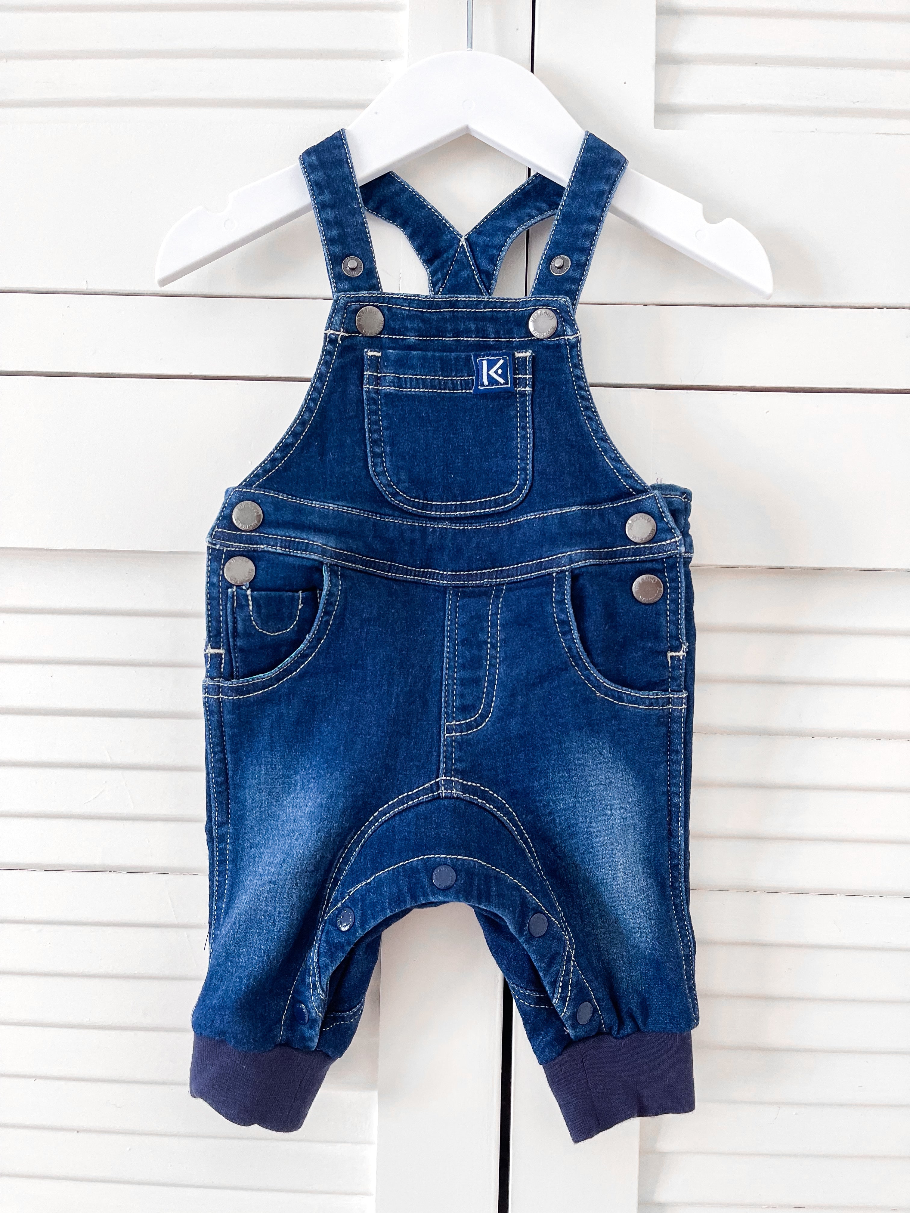 Korango denim overalls (0-3m)