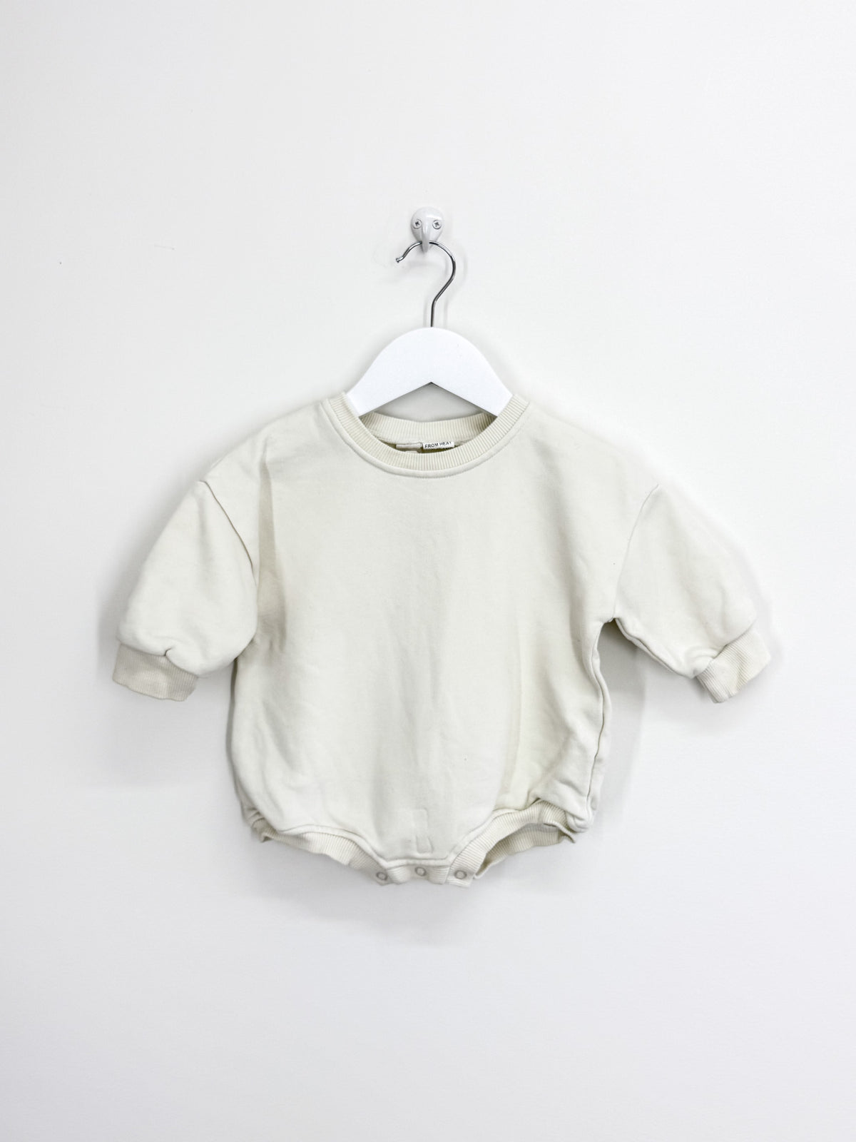 Maki The Label long sleeve jersey romper (6-9m)