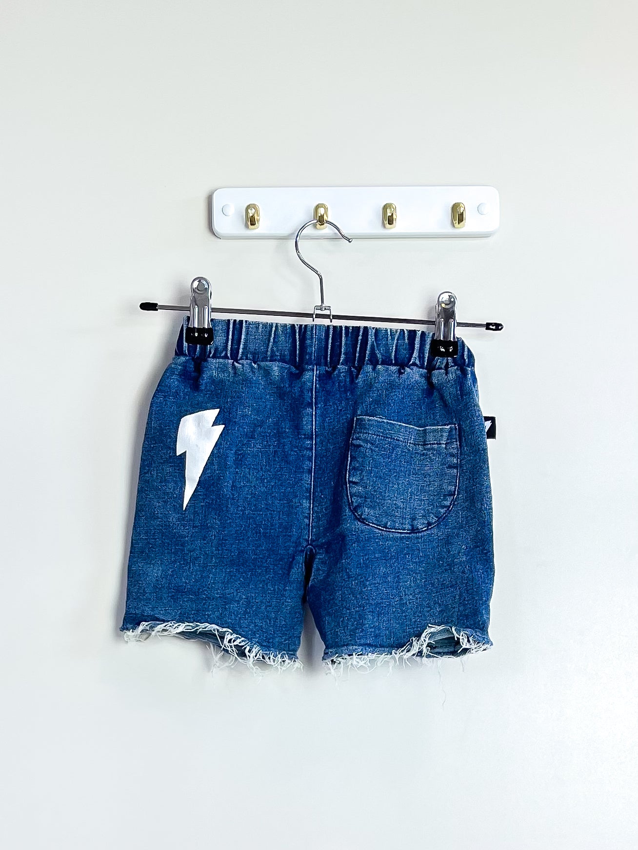 Radicool acid wash denim shorts (3y)