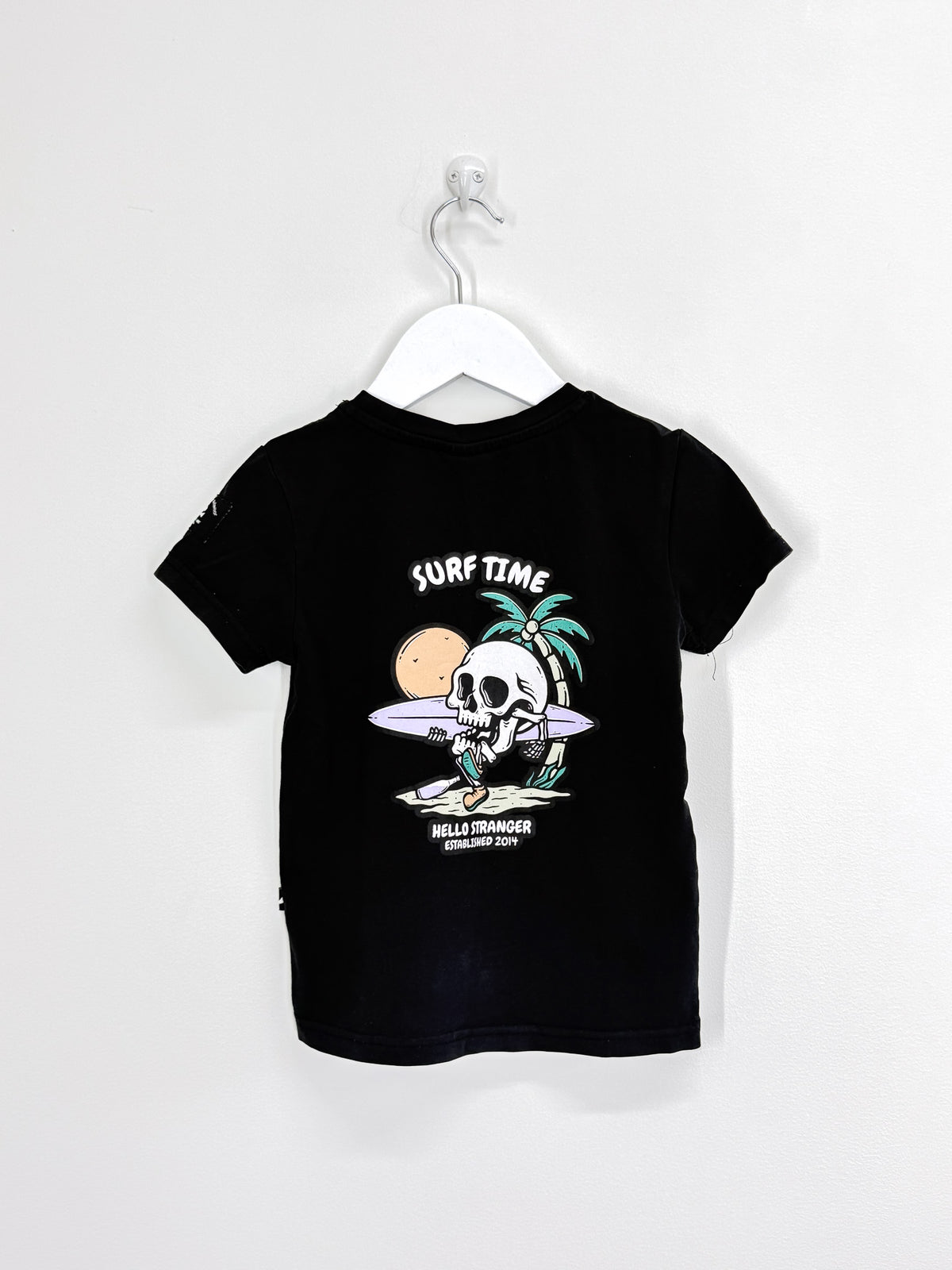 Hello Stranger short sleeve surf time tee (2y)