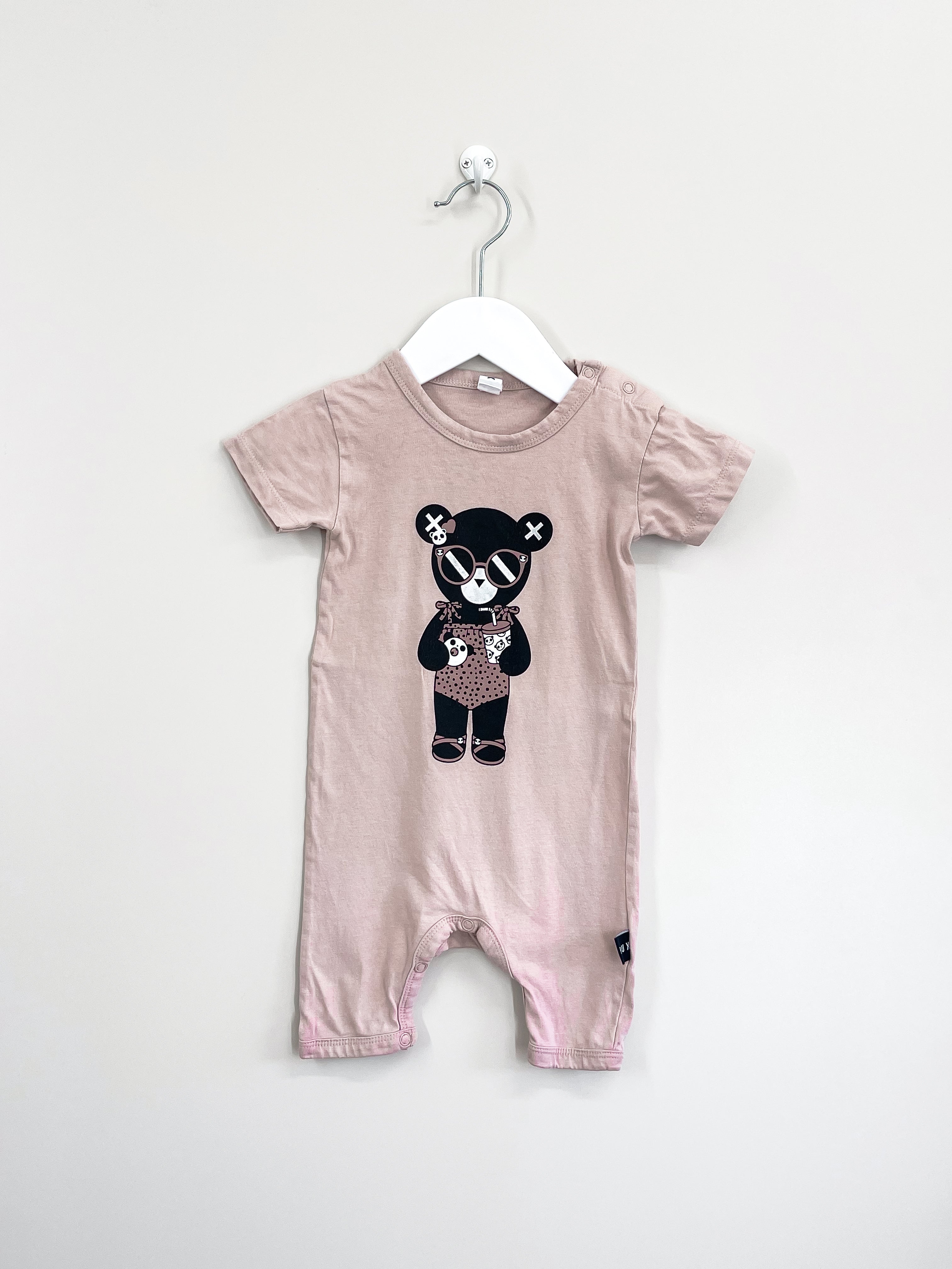 Hux organic huxbear sugar romper (6-12m)