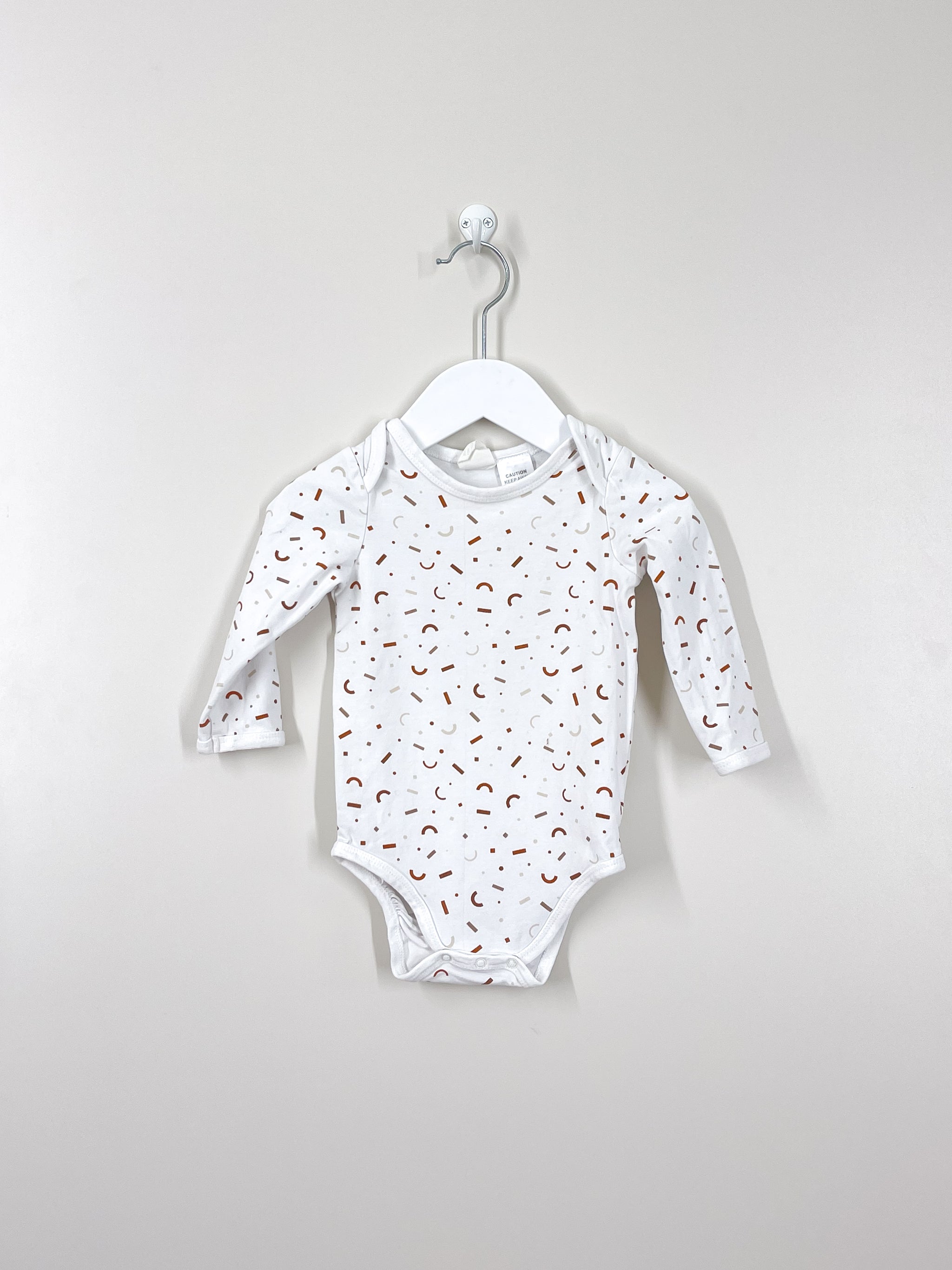 Little Bundle confetti bodysuit (6-12m)