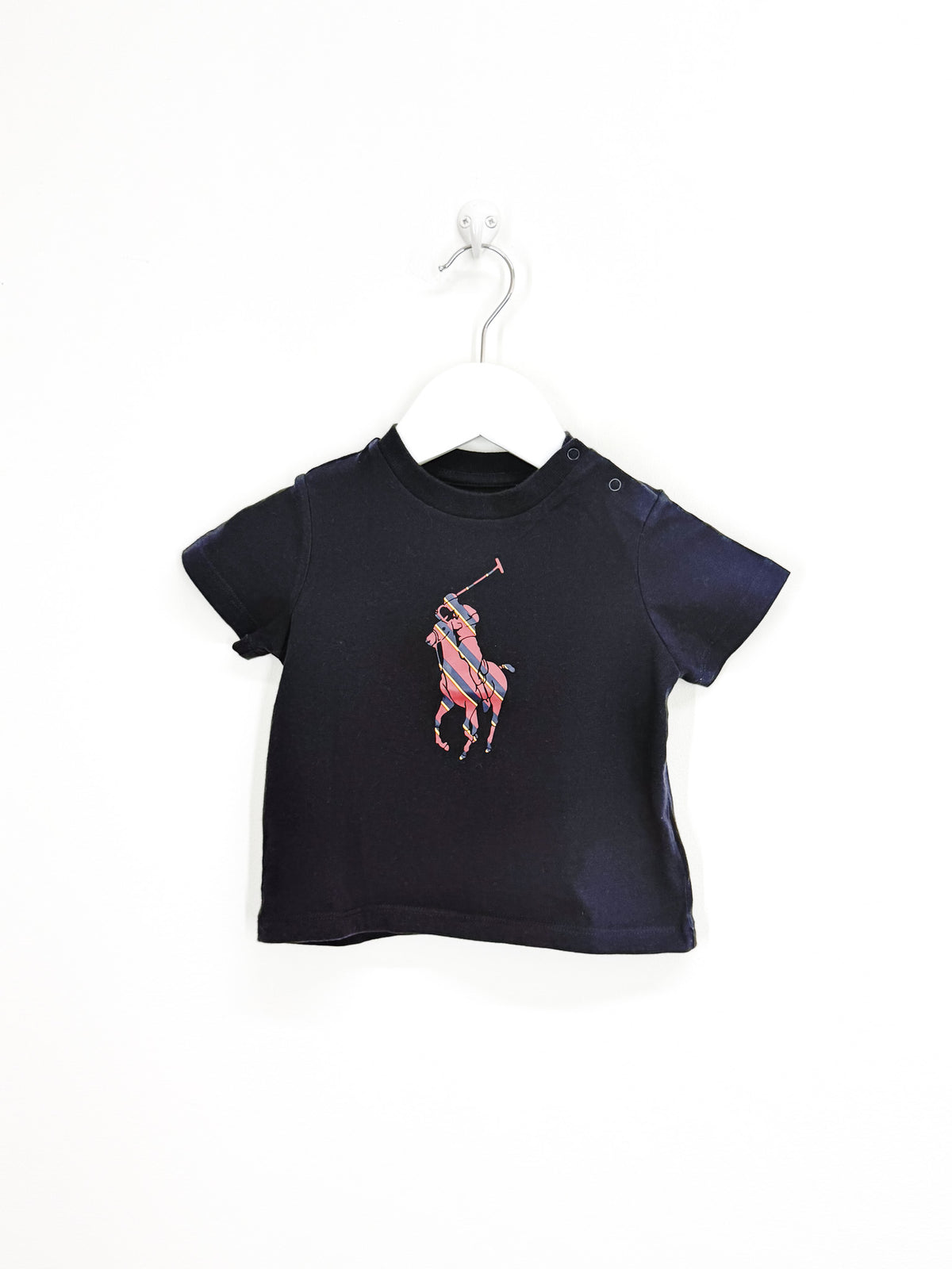 Ralph Lauren short sleeve big pony graphic tee (6m)