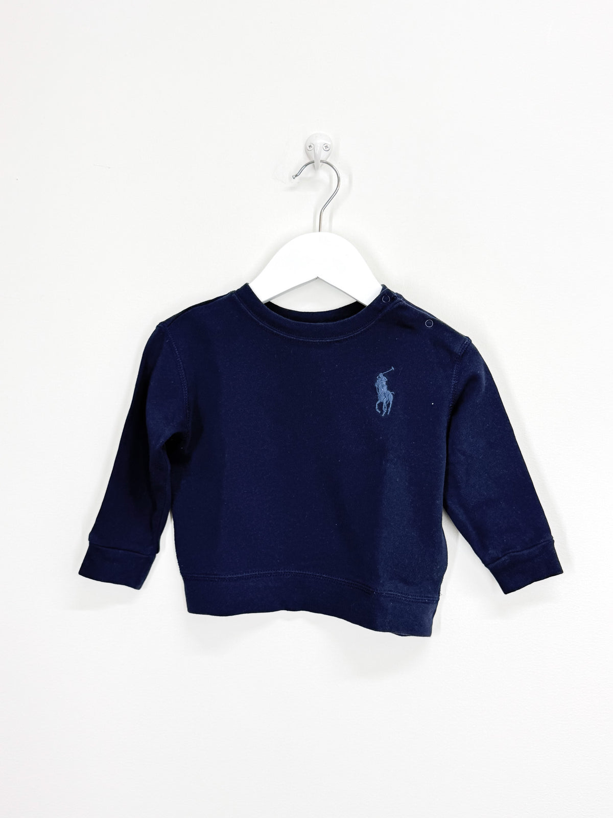 Ralph Lauren big pony spa terry sweatshirt (12m)