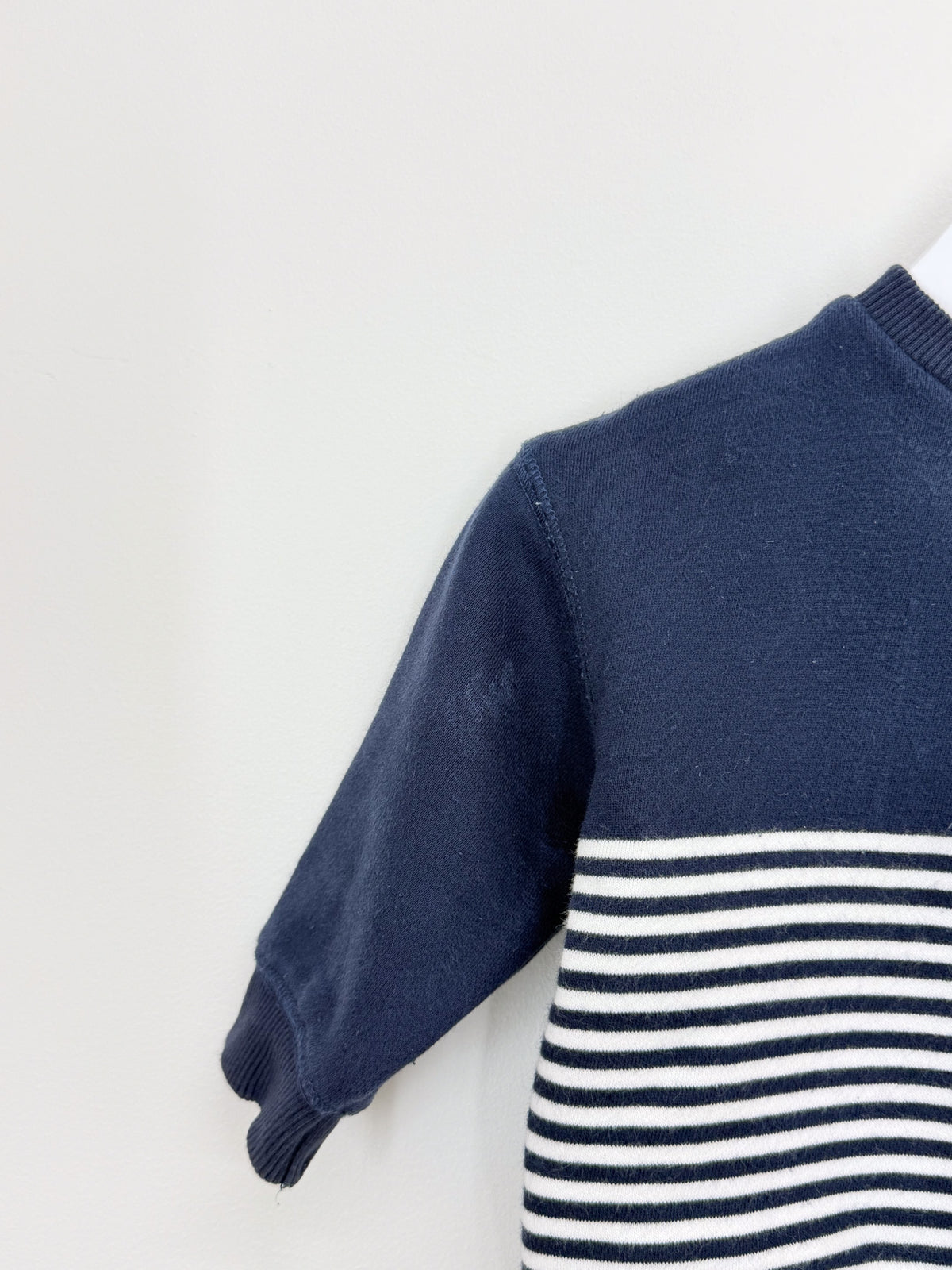 Country Road modern stripe logo sweatshirt (6-12m)