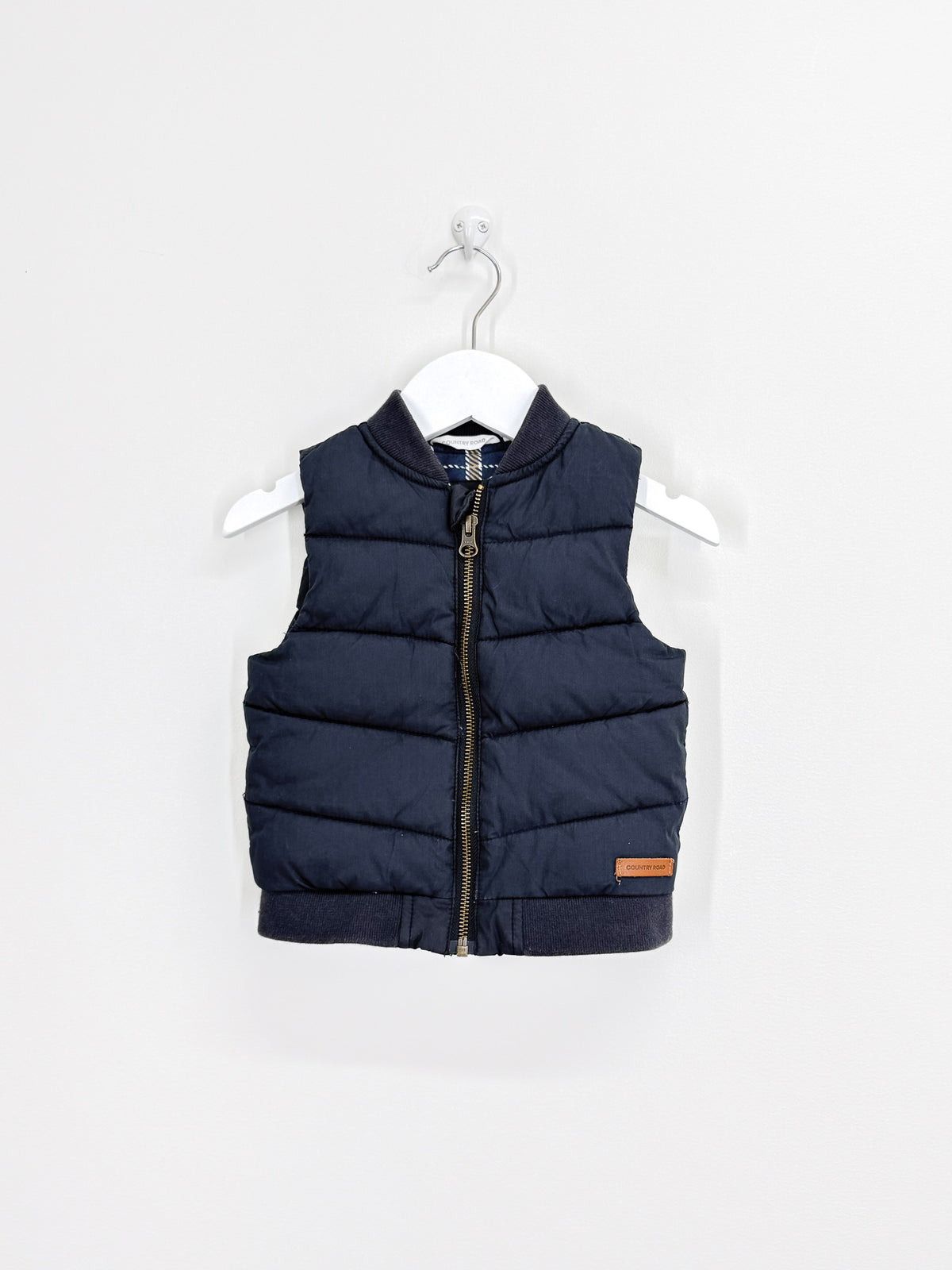 Country Road nylon vest jacket (12-18m)