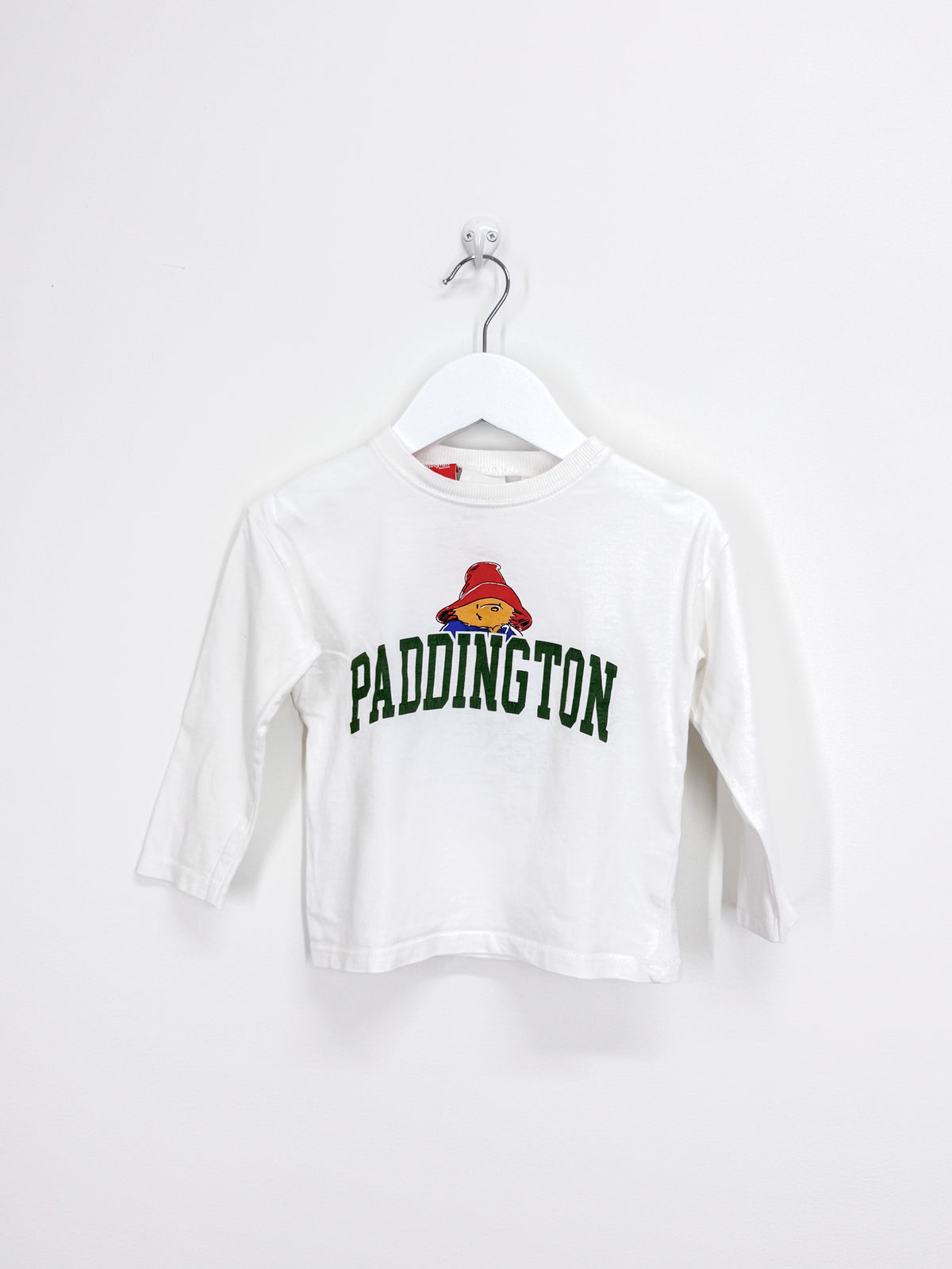 Zara x Paddington long sleeve tee (2y)