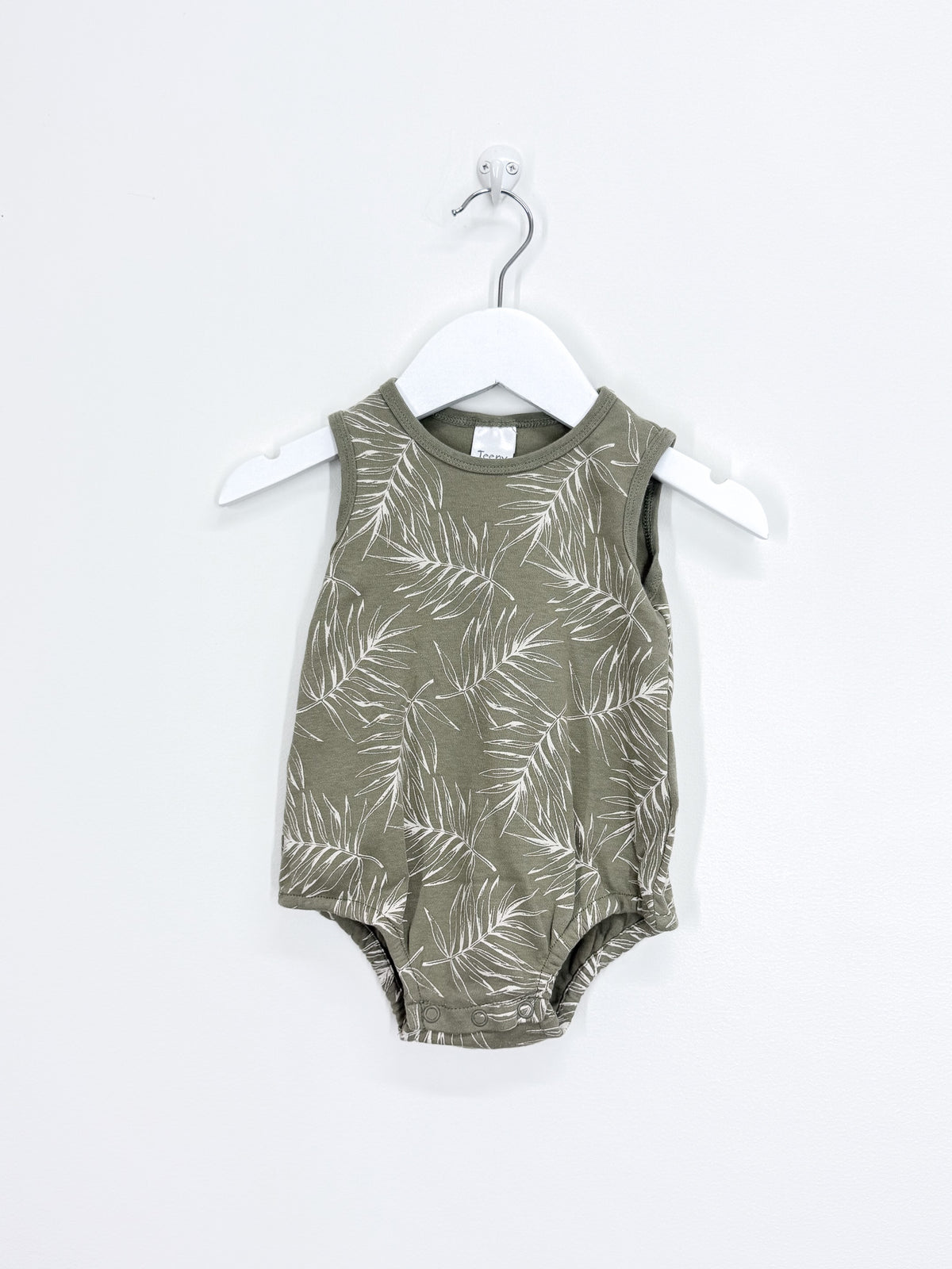 Teeny Weeny ferns bubblesuit (3-6m)