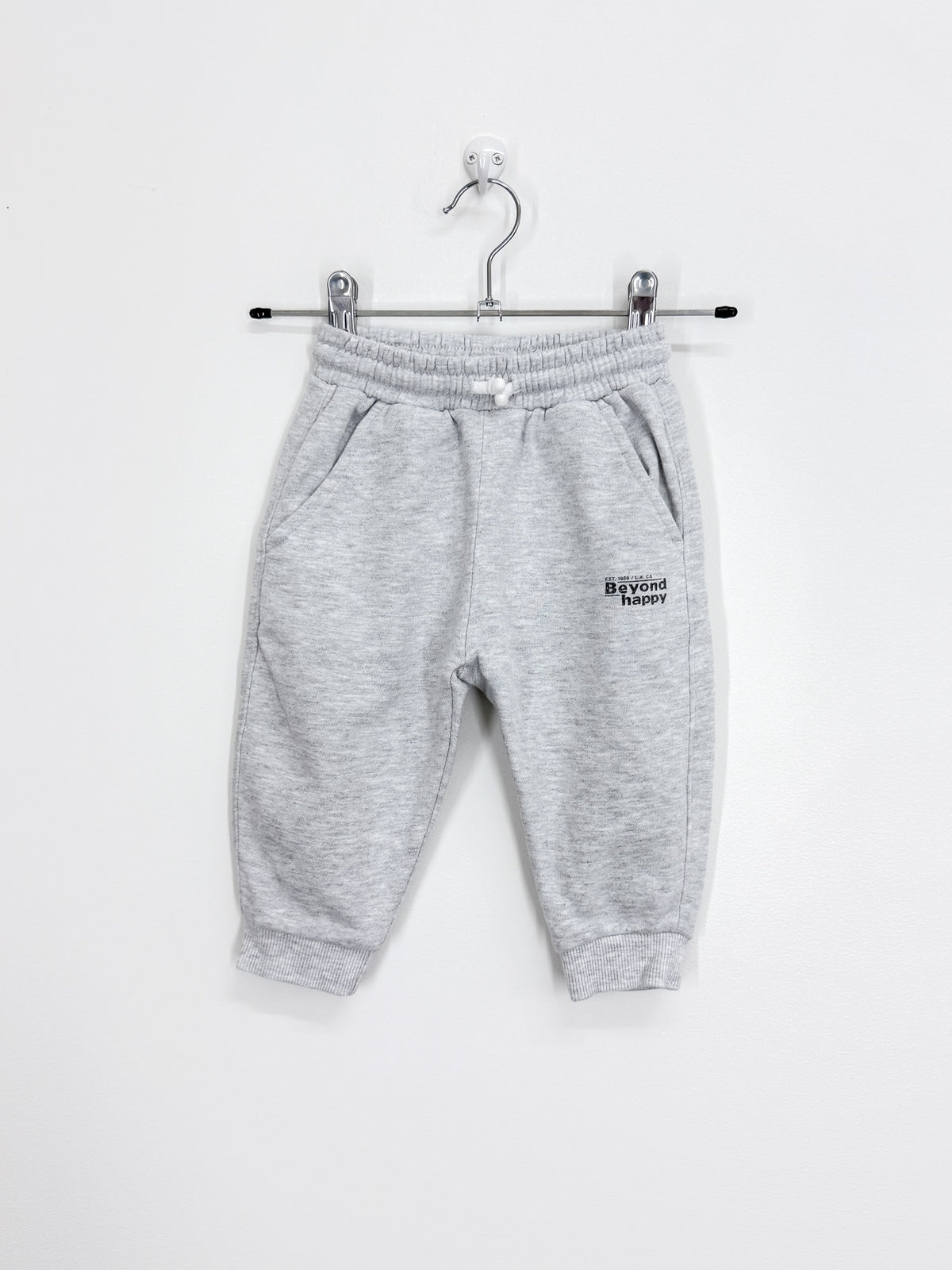 Zara beyond happy trackies (9-12m)