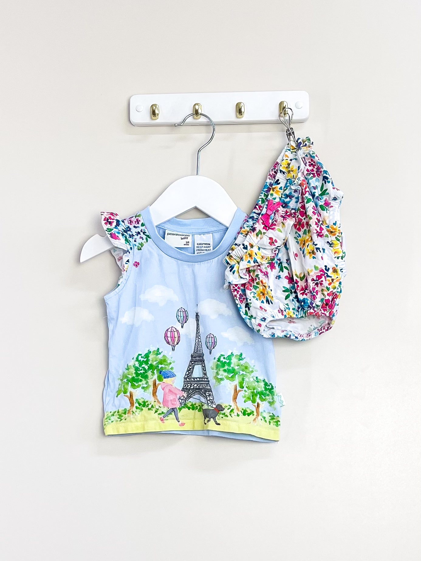 Peter Alexander paris PJ set (3-6m)