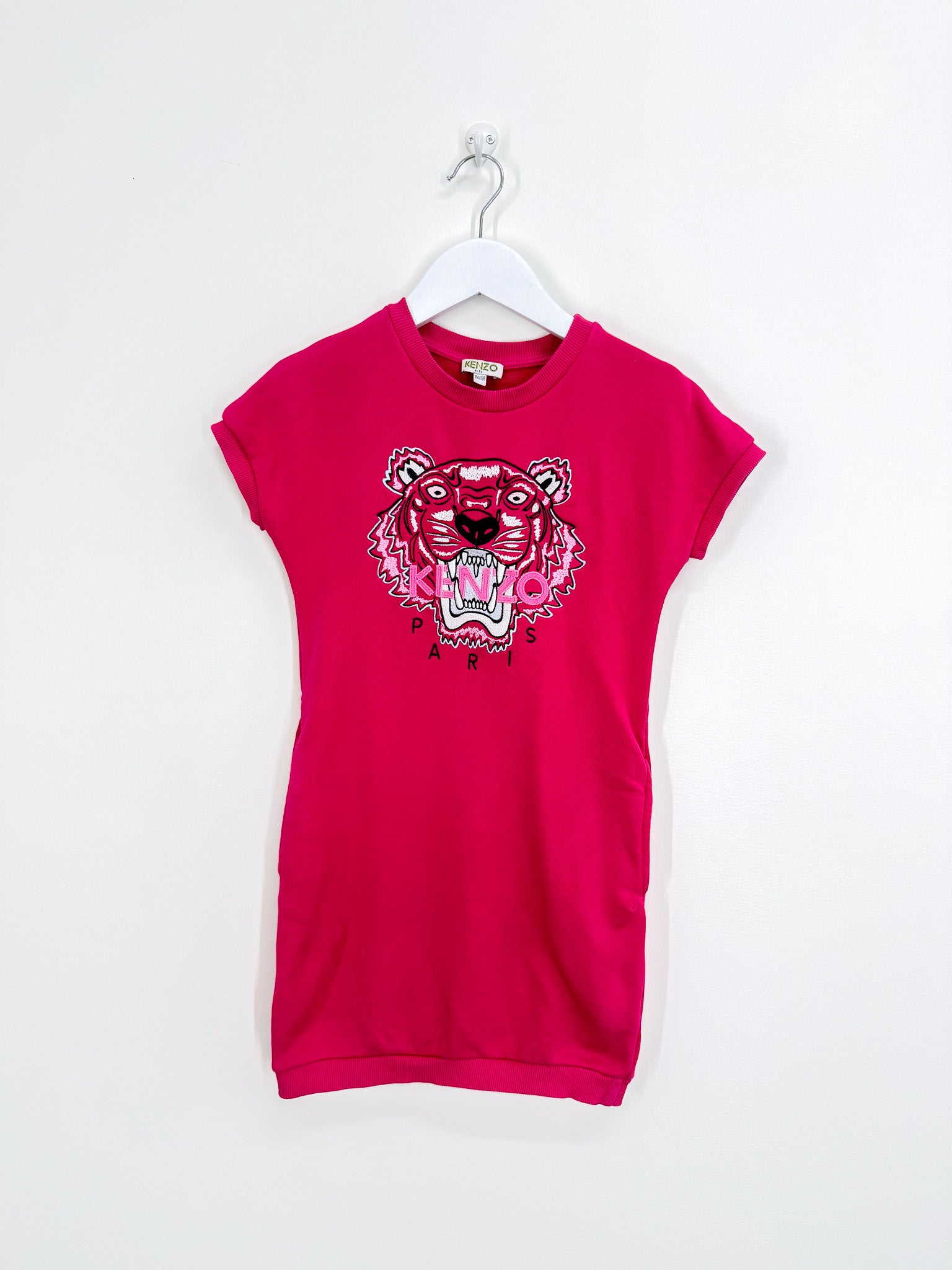 Kenzo embroidered tiger jersey dress (8y)
