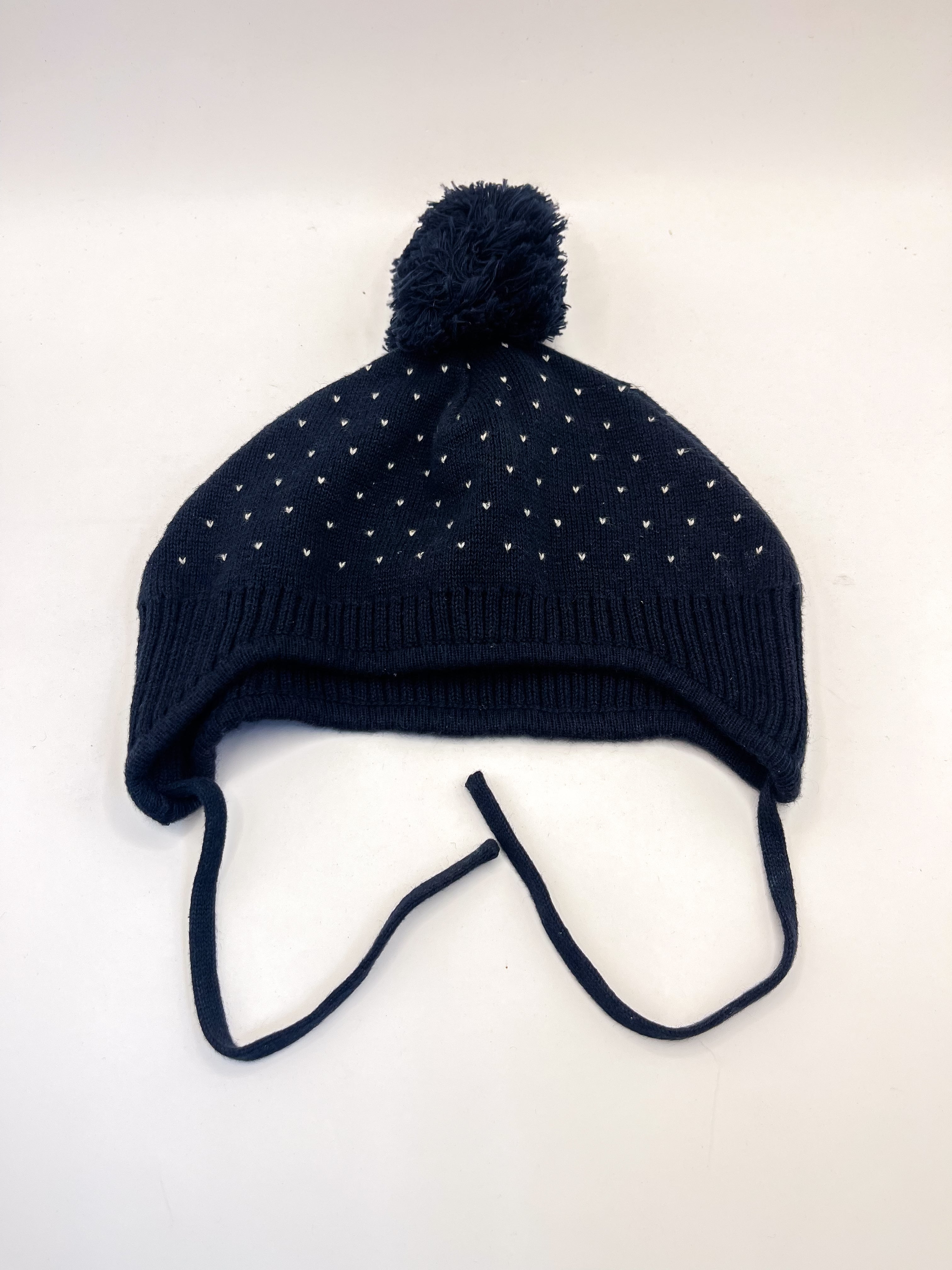Nature Baby organic knit beanie (0-6m)