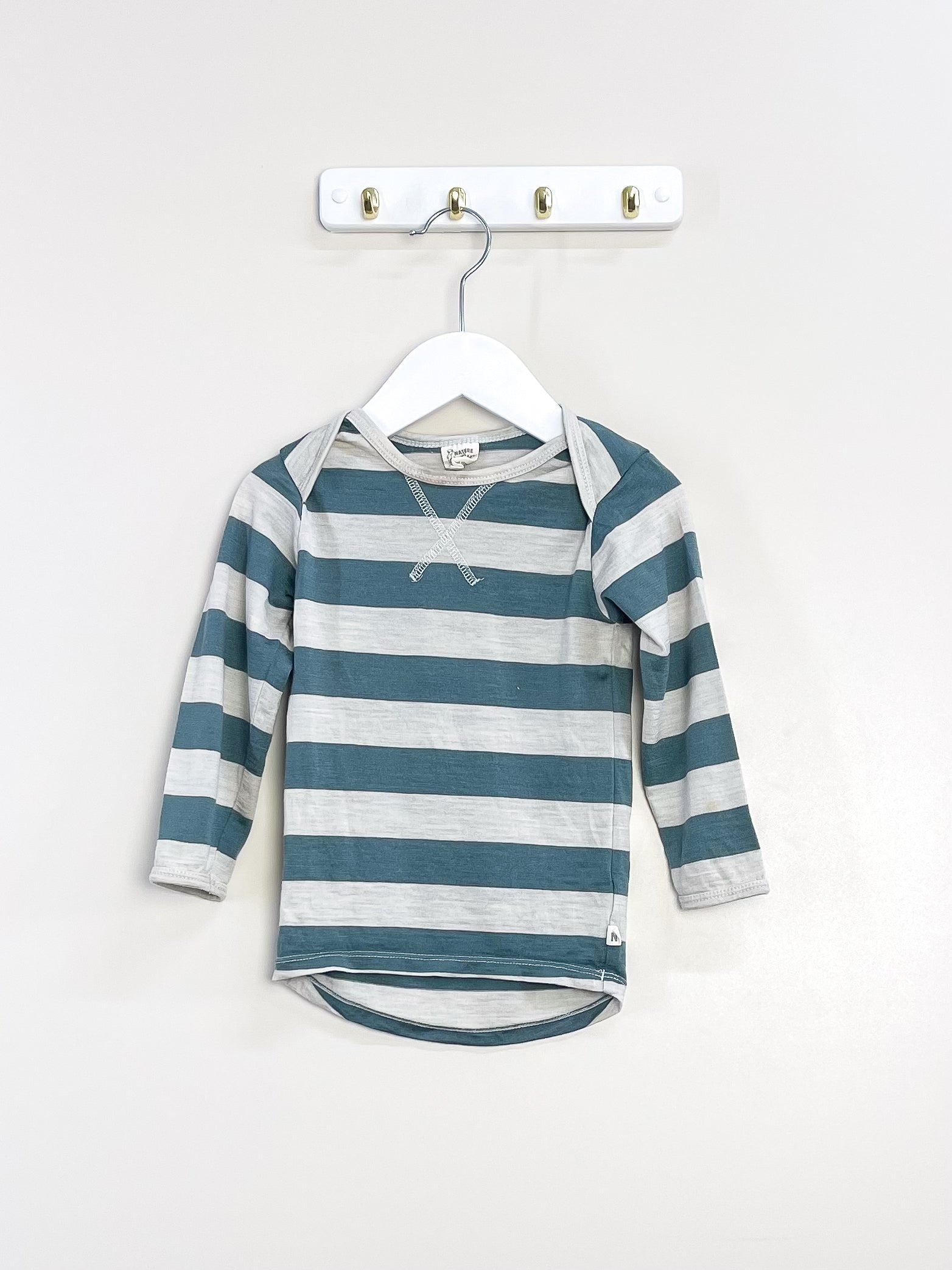 Nature Baby merino long sleeve tee (2y)