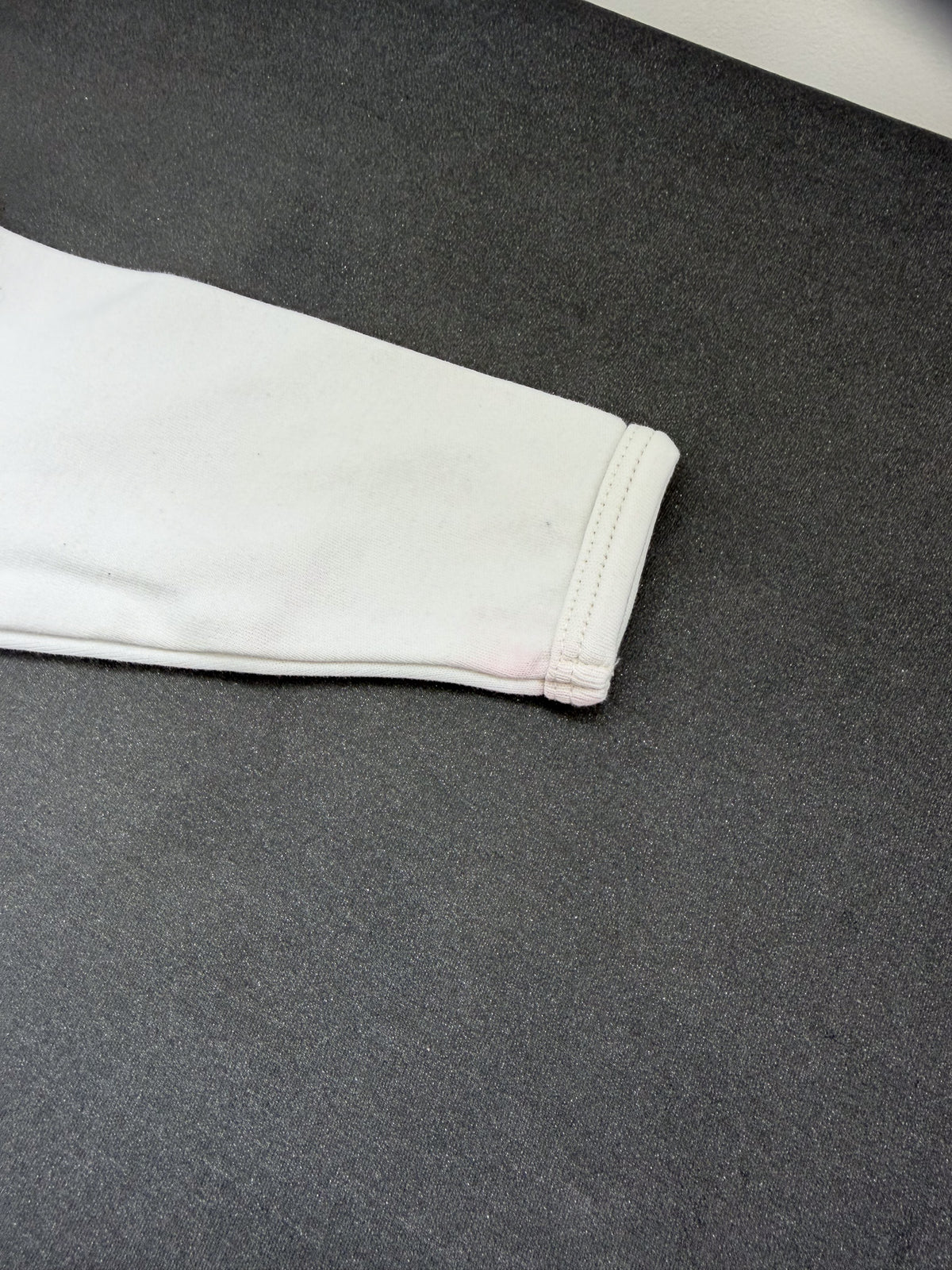 Babu organic long sleeve envelope bodysuit (0-3m)