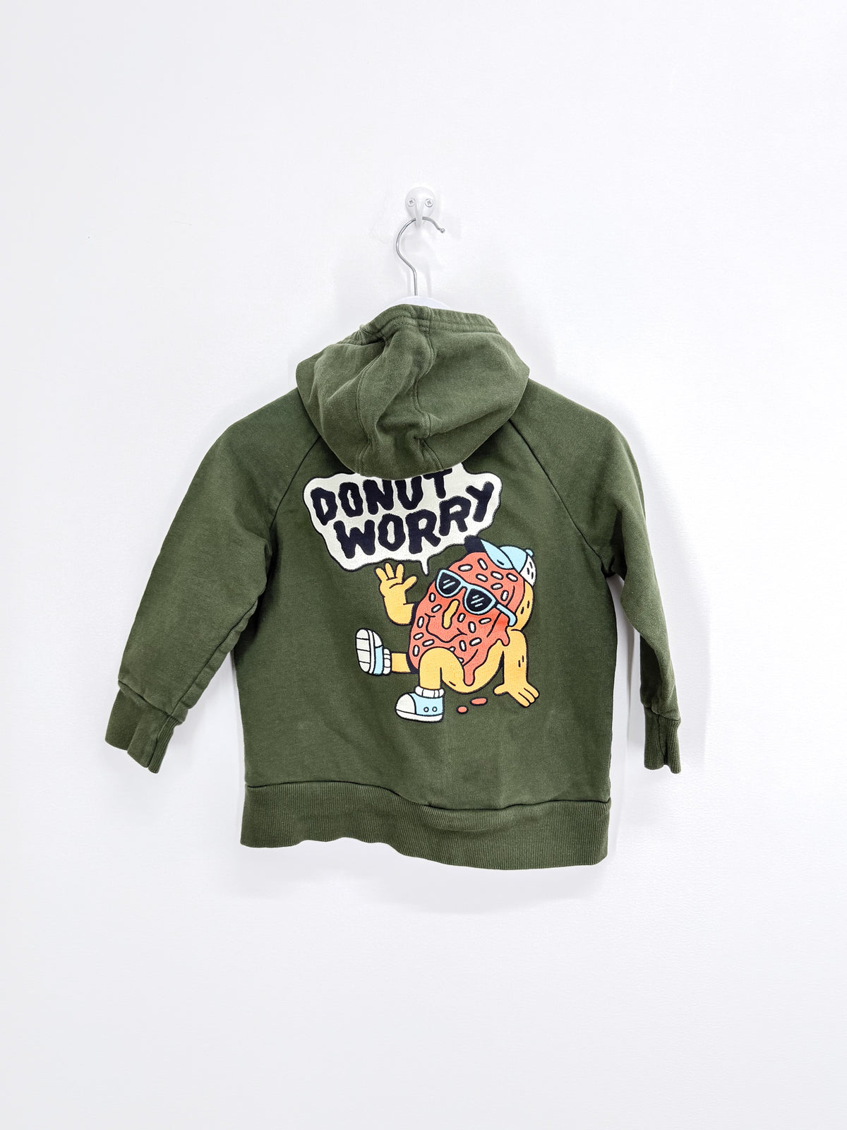 Band of Boys donut worry zip hoodie (4y)