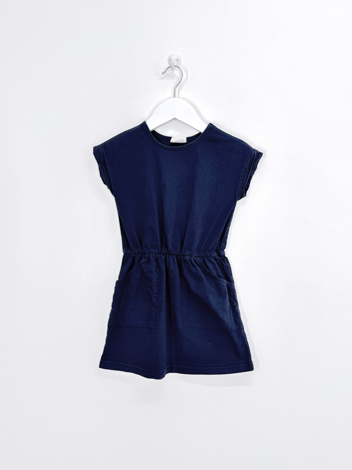Cotton On Kids navy pocket dress (4y)