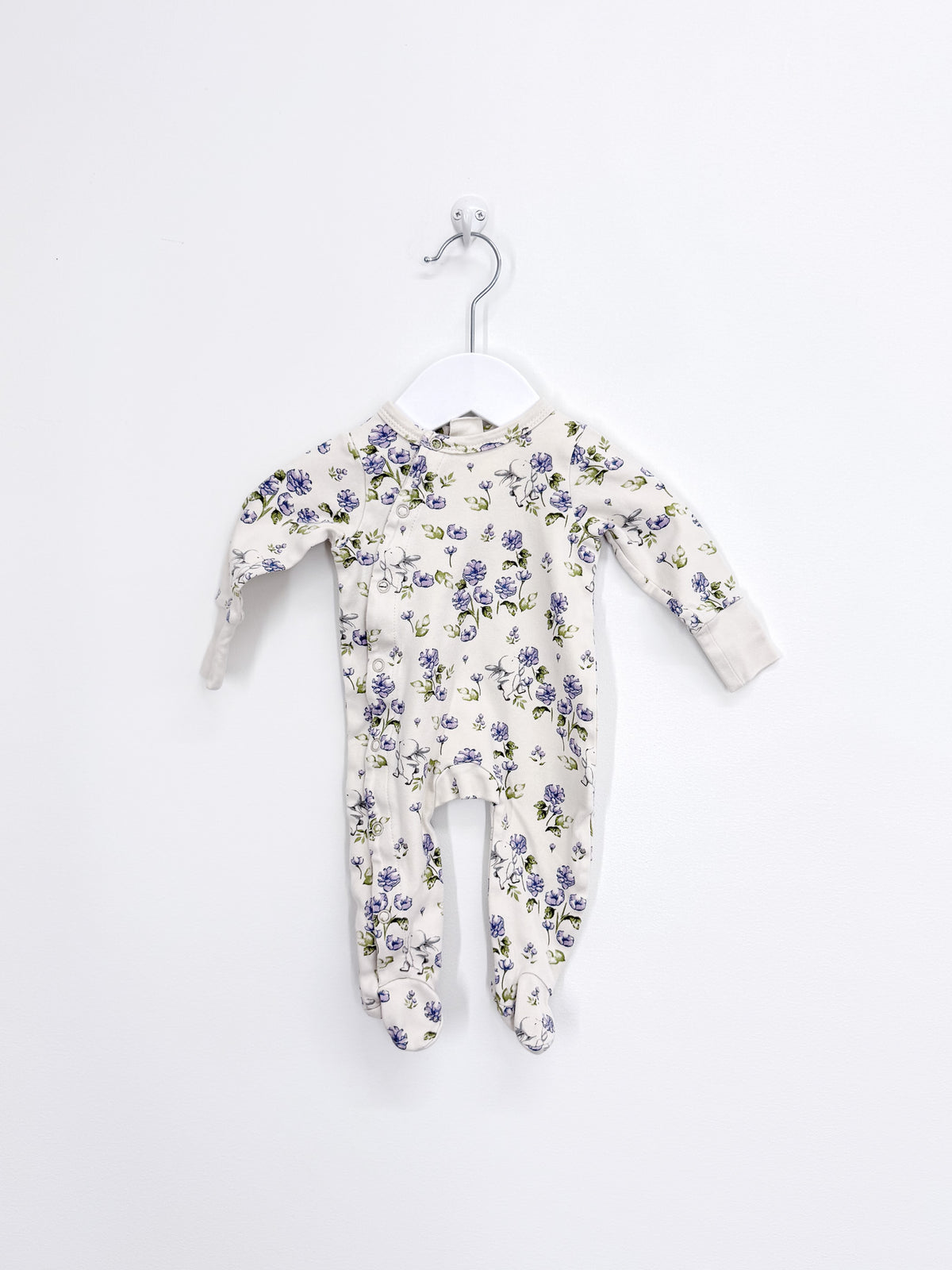 Milly & Milo organic floral onesie (newborn)