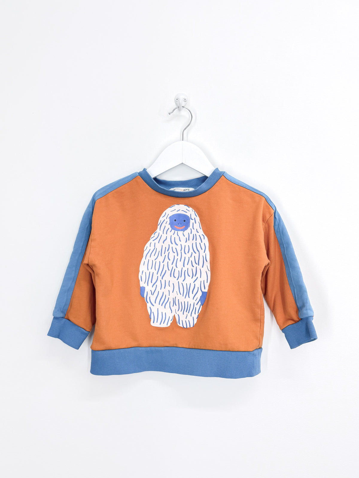 Gorman organic yeti crew sweatshirt (3-4y)