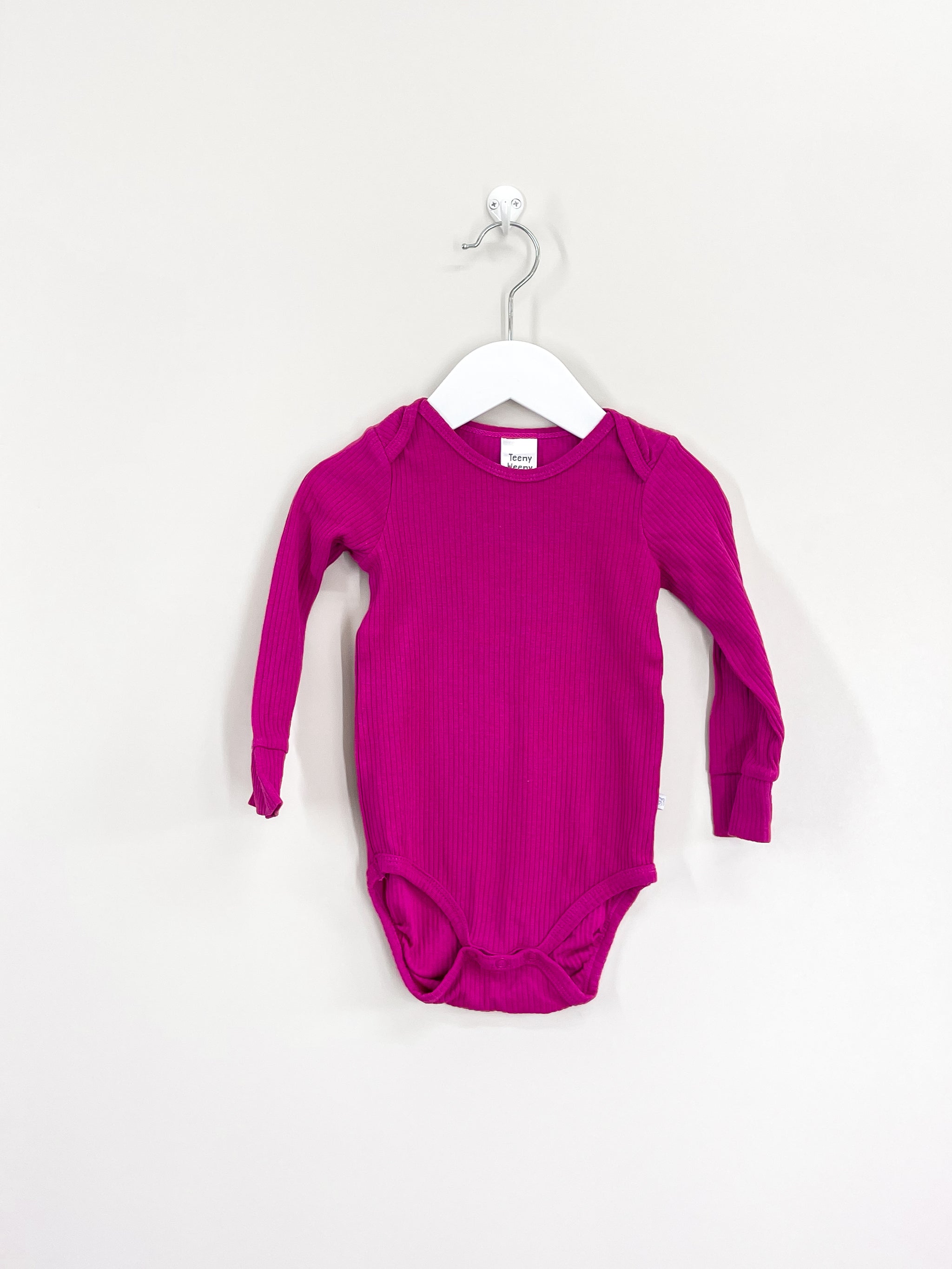 Teeny Weeny rib bodysuit (12-18m)