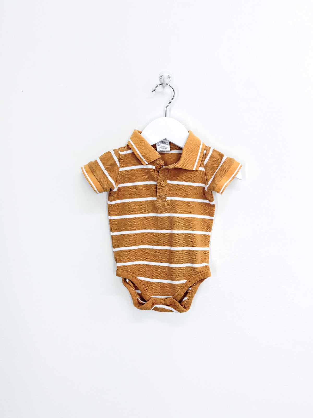 Teeny Weeny short sleeve polo bodysuit (6-12m)