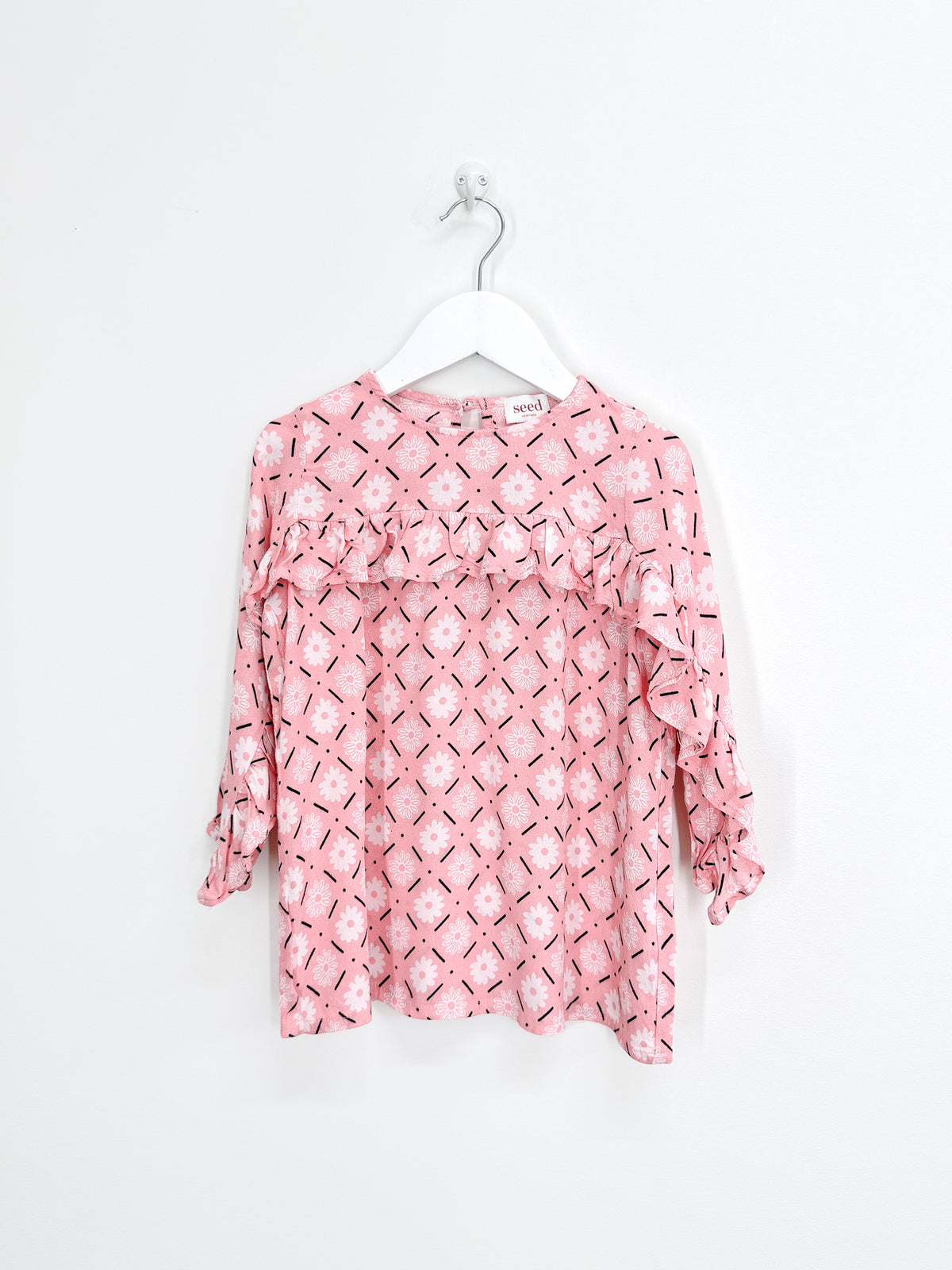 Seed Heritage daisy frill dress (2y)